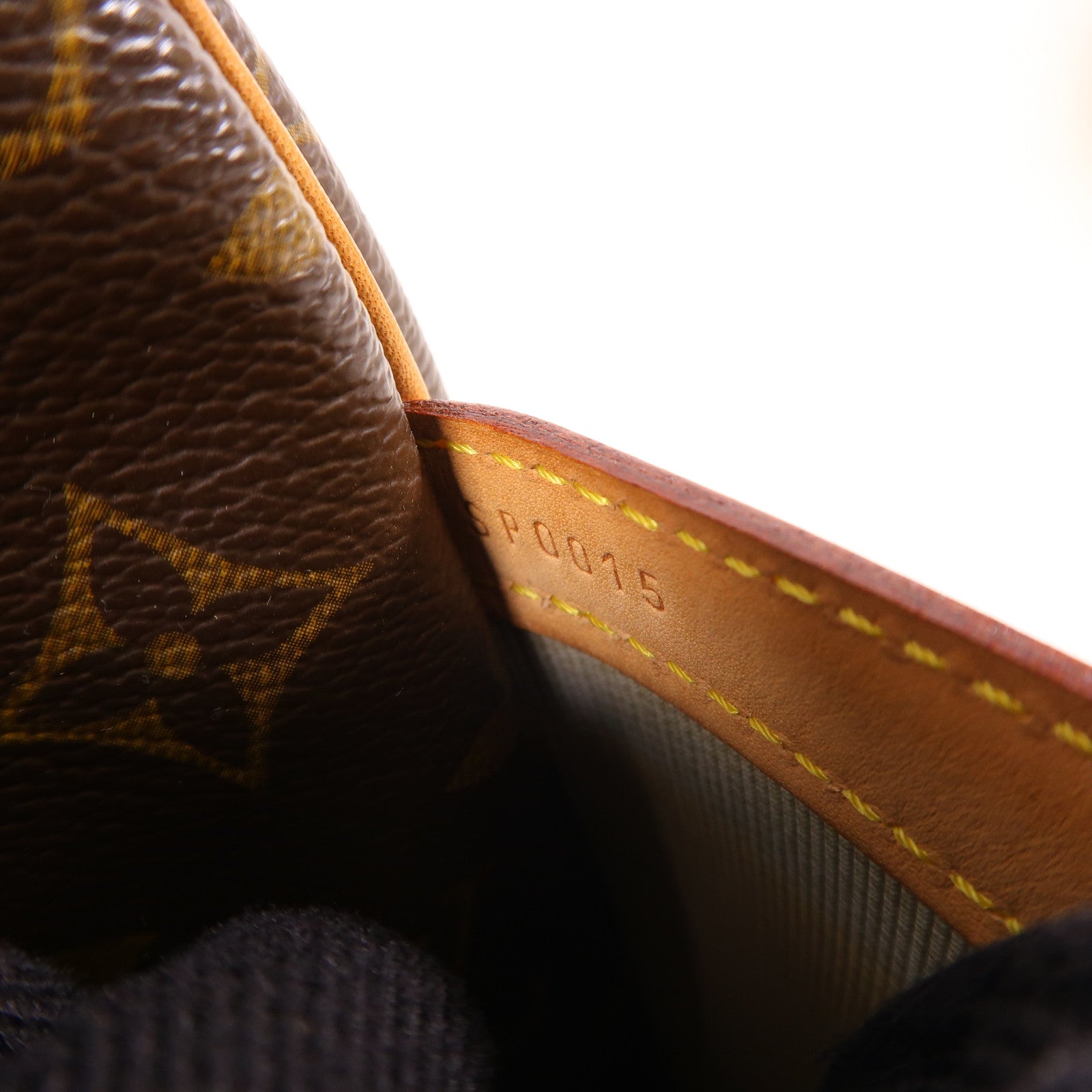 LOUIS VUITTON Monogram Reporter PM金扣肩背袋棕色