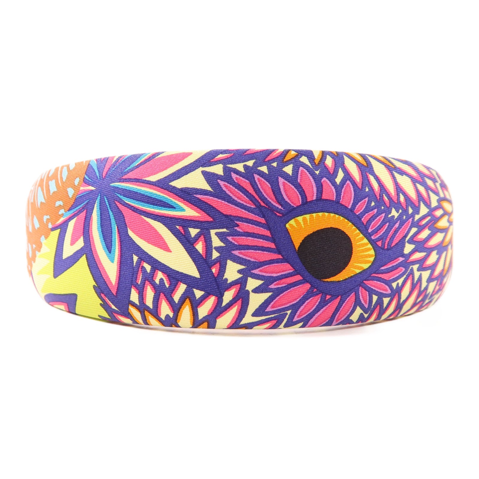 HERMES Hair Band Accessories Silk Multicolor