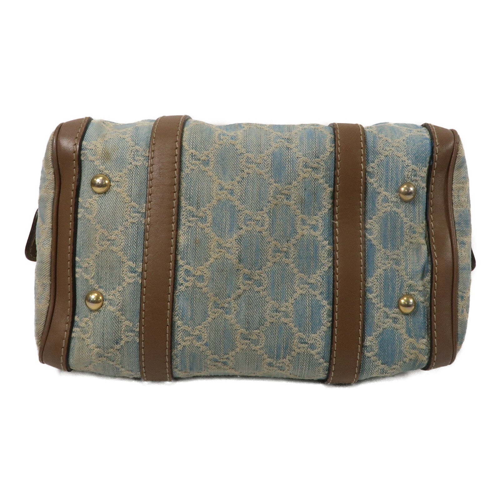 GUCCI 牛仔布Boston Bag手挽袋