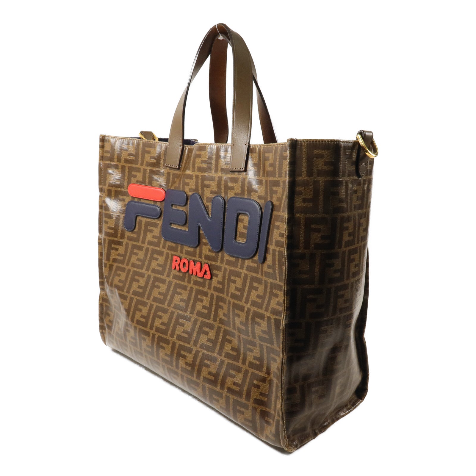 FENDI 塗層帆布Tote Bag手挽袋