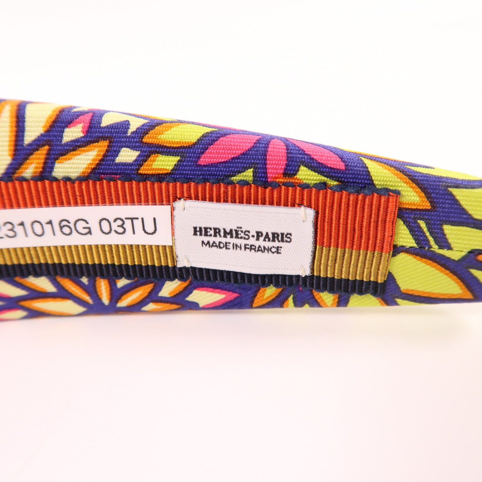 HERMES Hair Band Accessories Silk Multicolor