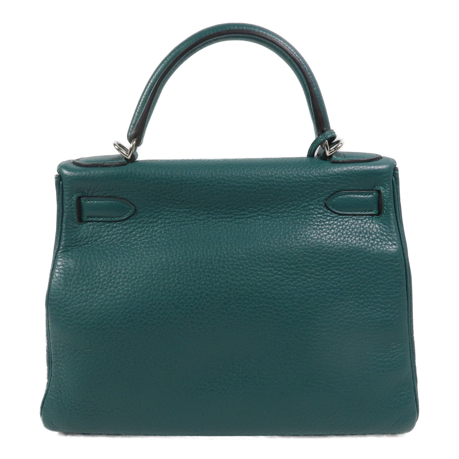 HERMES Togo皮革Kelly 28手挽肩背兩用袋Malachite