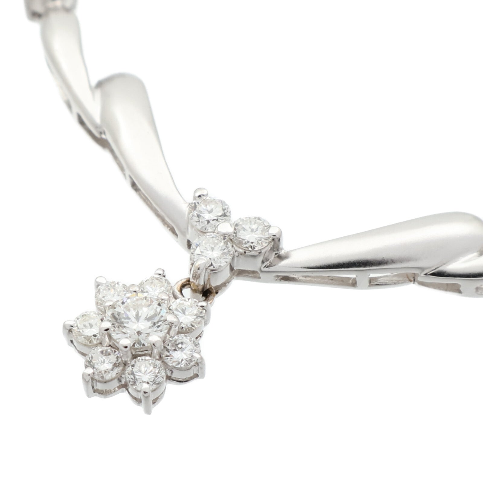 JEWELRY 18K白金Diamond Necklace鑽石項鍊