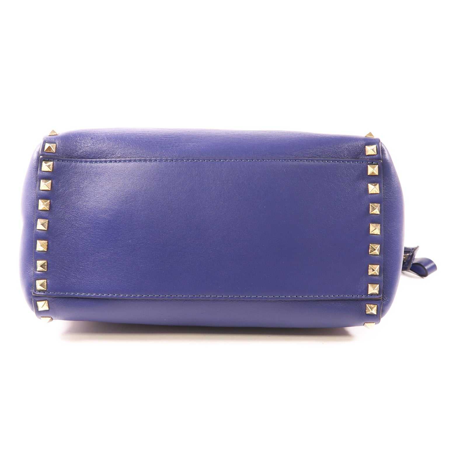 Valentino 牛皮皮革2 Way Shoulder金扣手挽肩背兩用袋