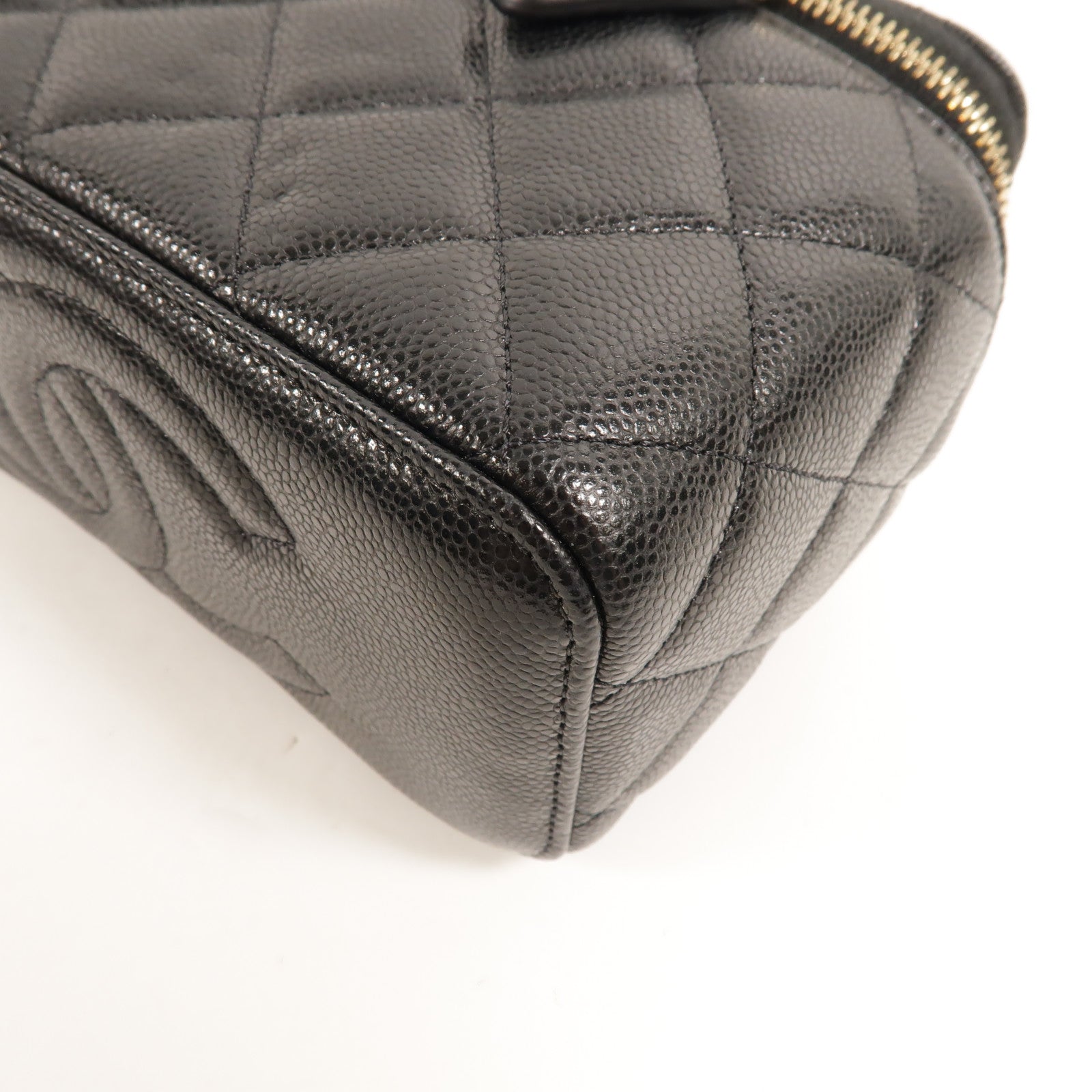 CHANEL 牛皮皮革Vanity Case Bag肩背袋