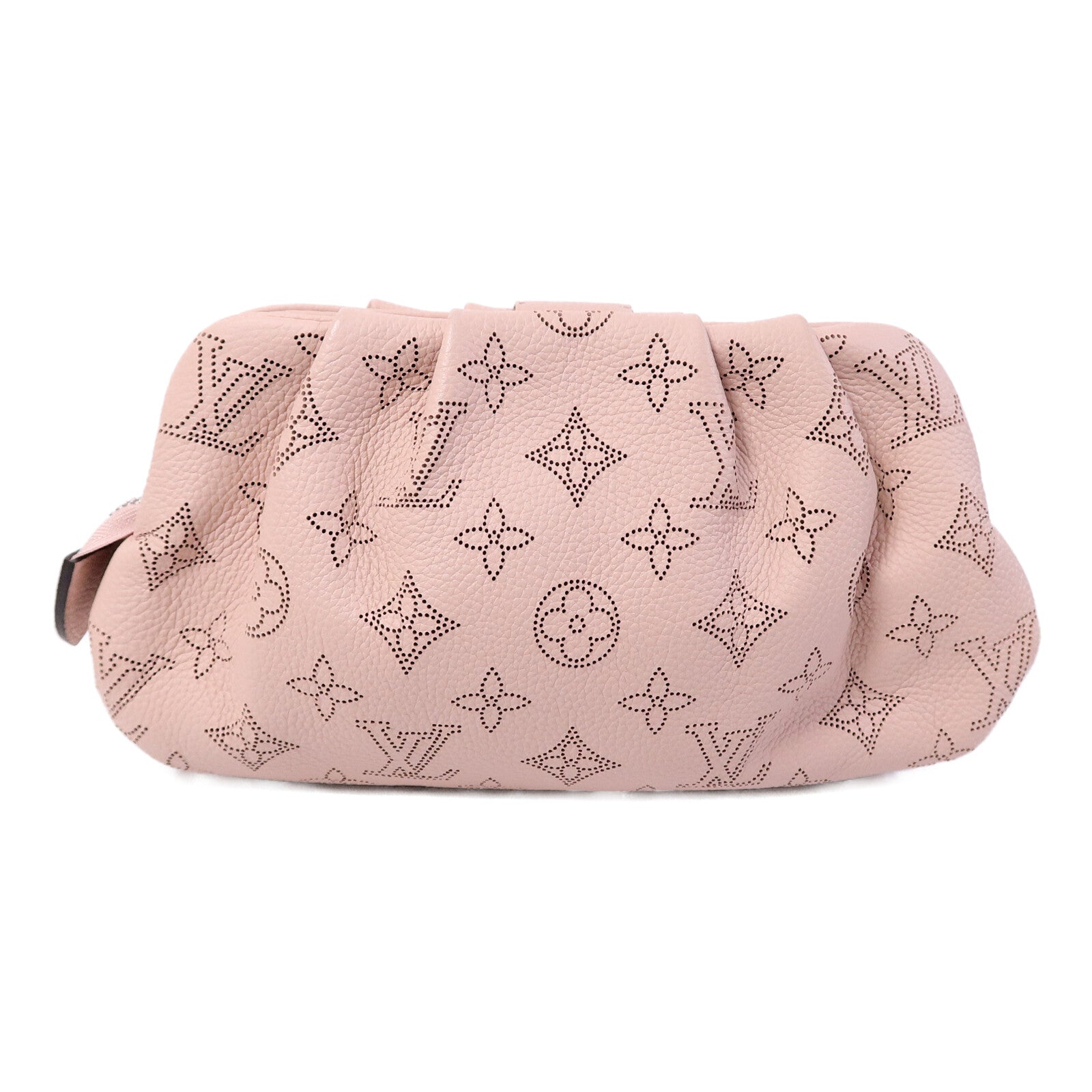 LOUIS VUITTON Monogram Mahina Scala Mini Pouch肩背袋
