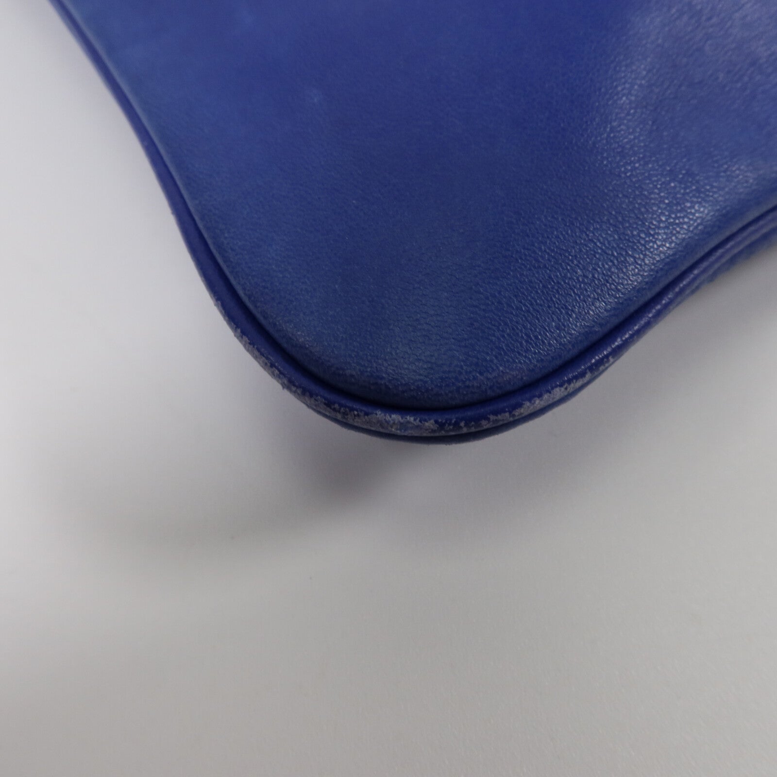 HERMES Swift皮革Aline Mini肩背袋Bleu Electrique