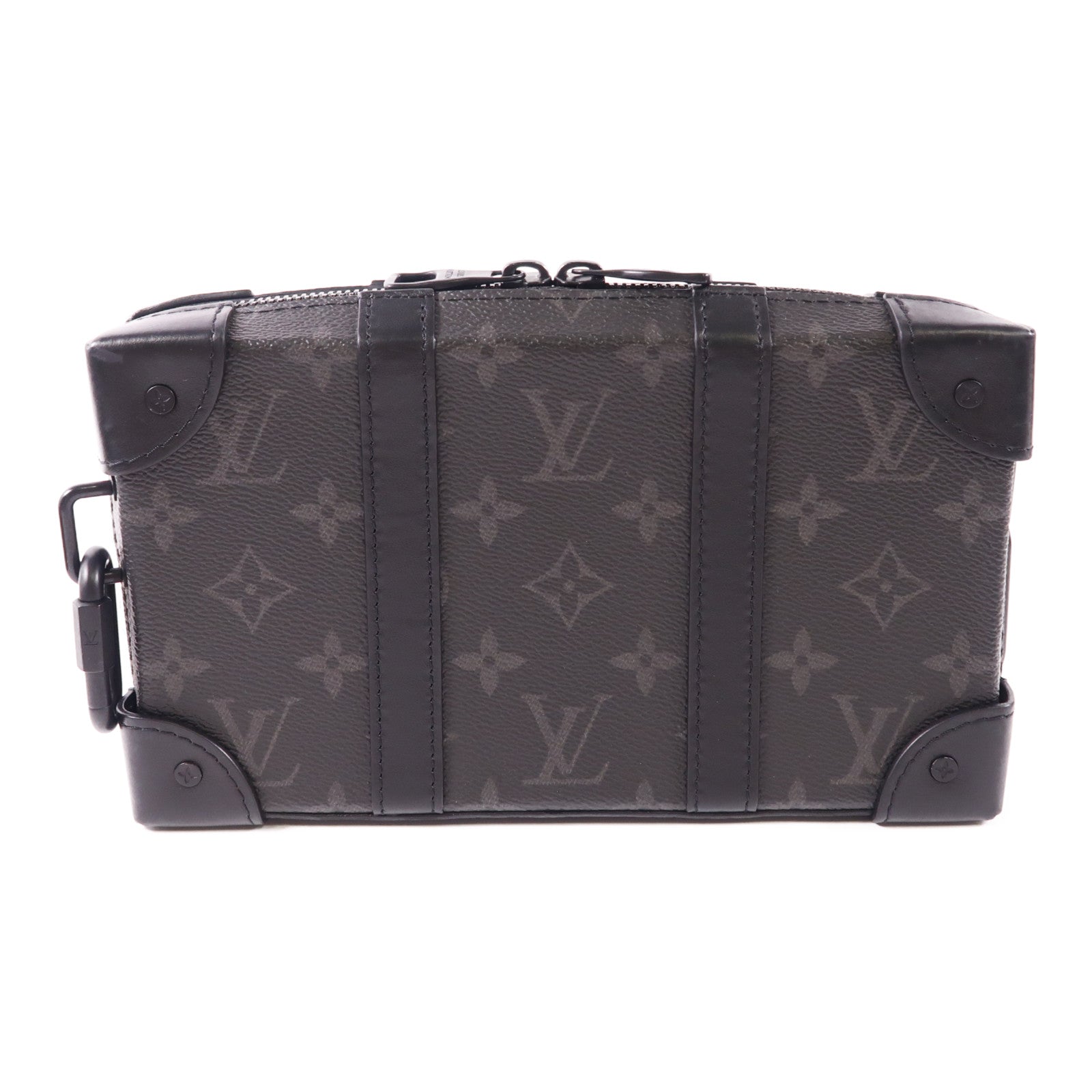LOUIS VUITTON Monogram Eclipse Soft Trunk Wallet肩背袋