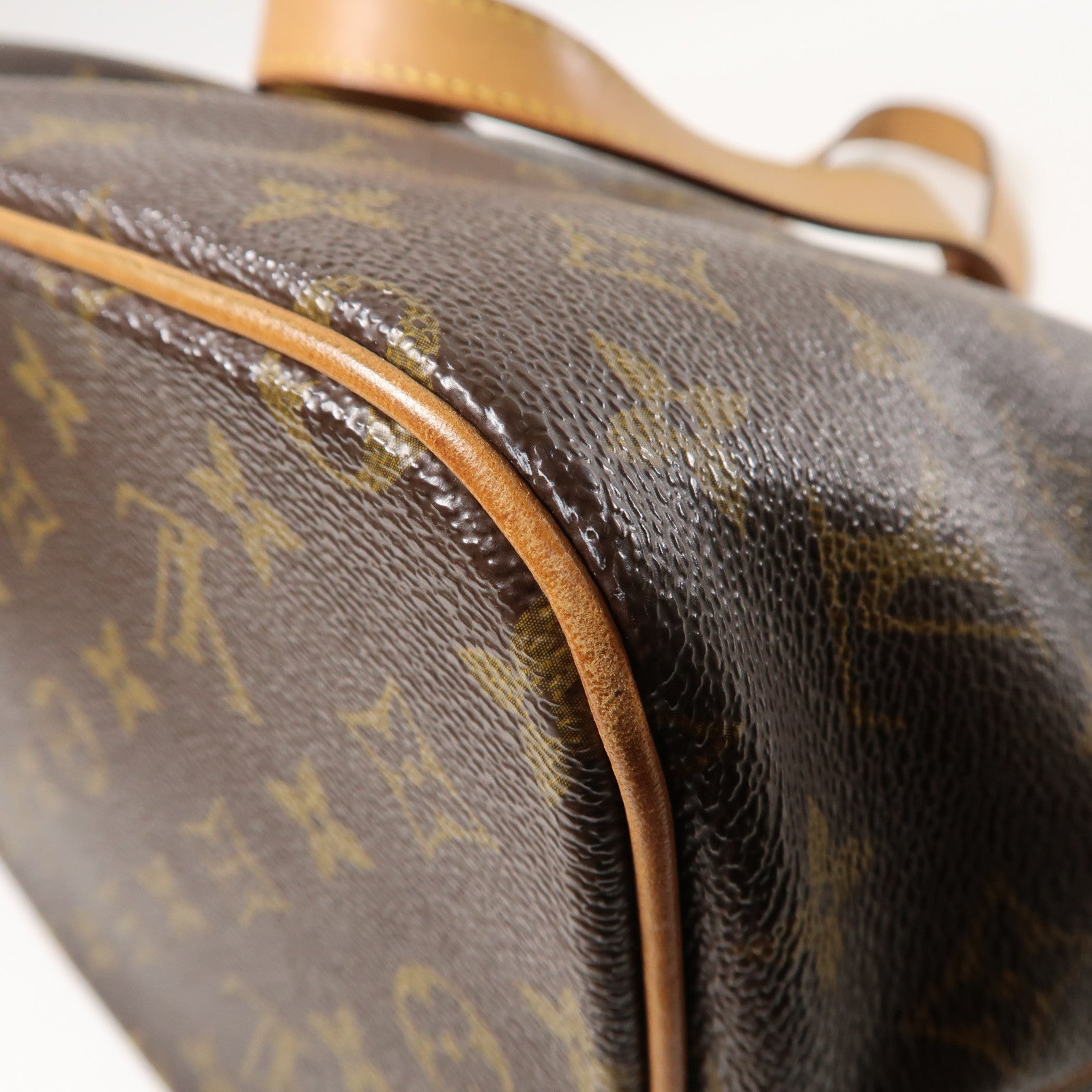 LOUIS VUITTON 【激減優惠】Monogram Palermo PM金扣手挽肩背兩用袋啡色