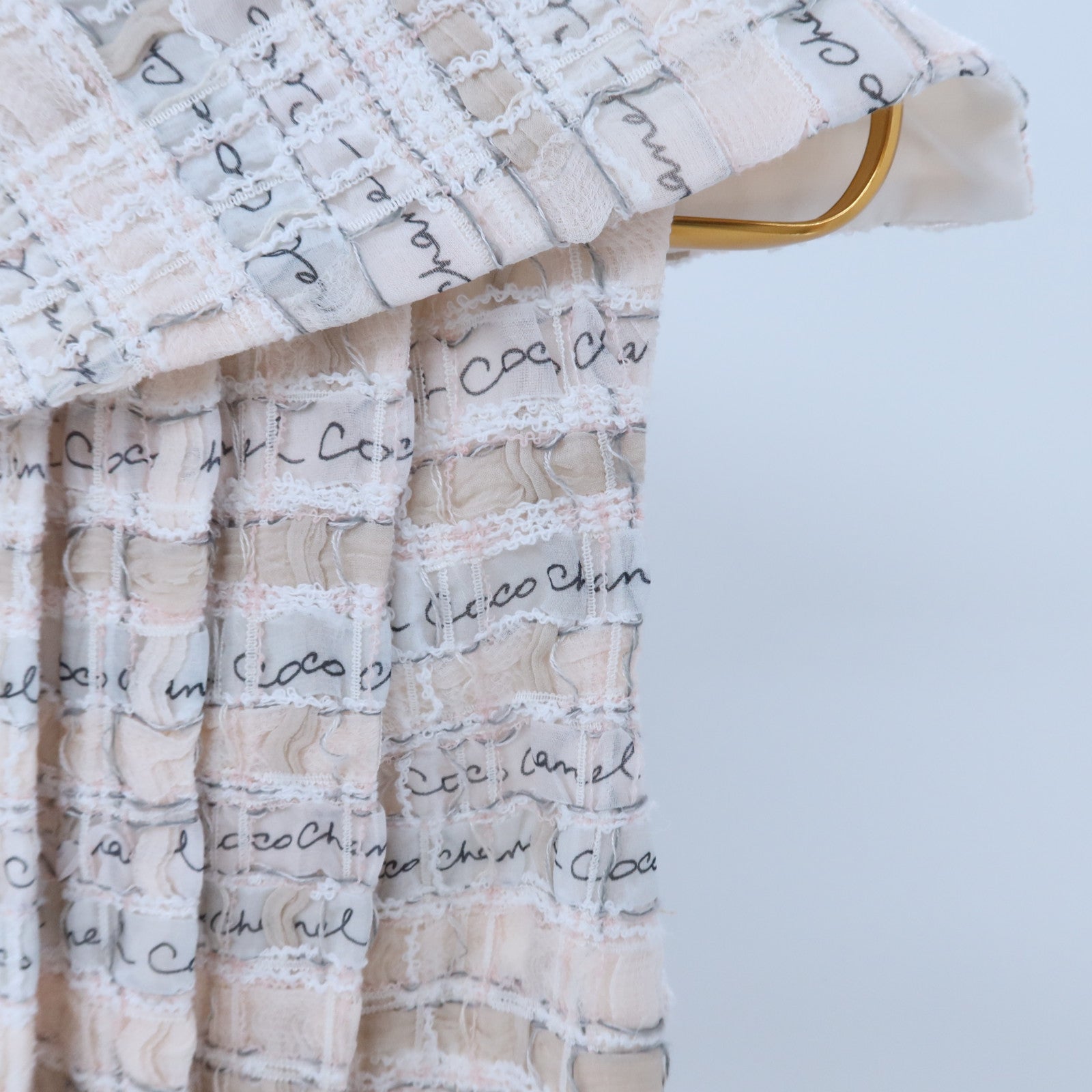 CHANEL Silk/Cotton Tweed Vest上衣