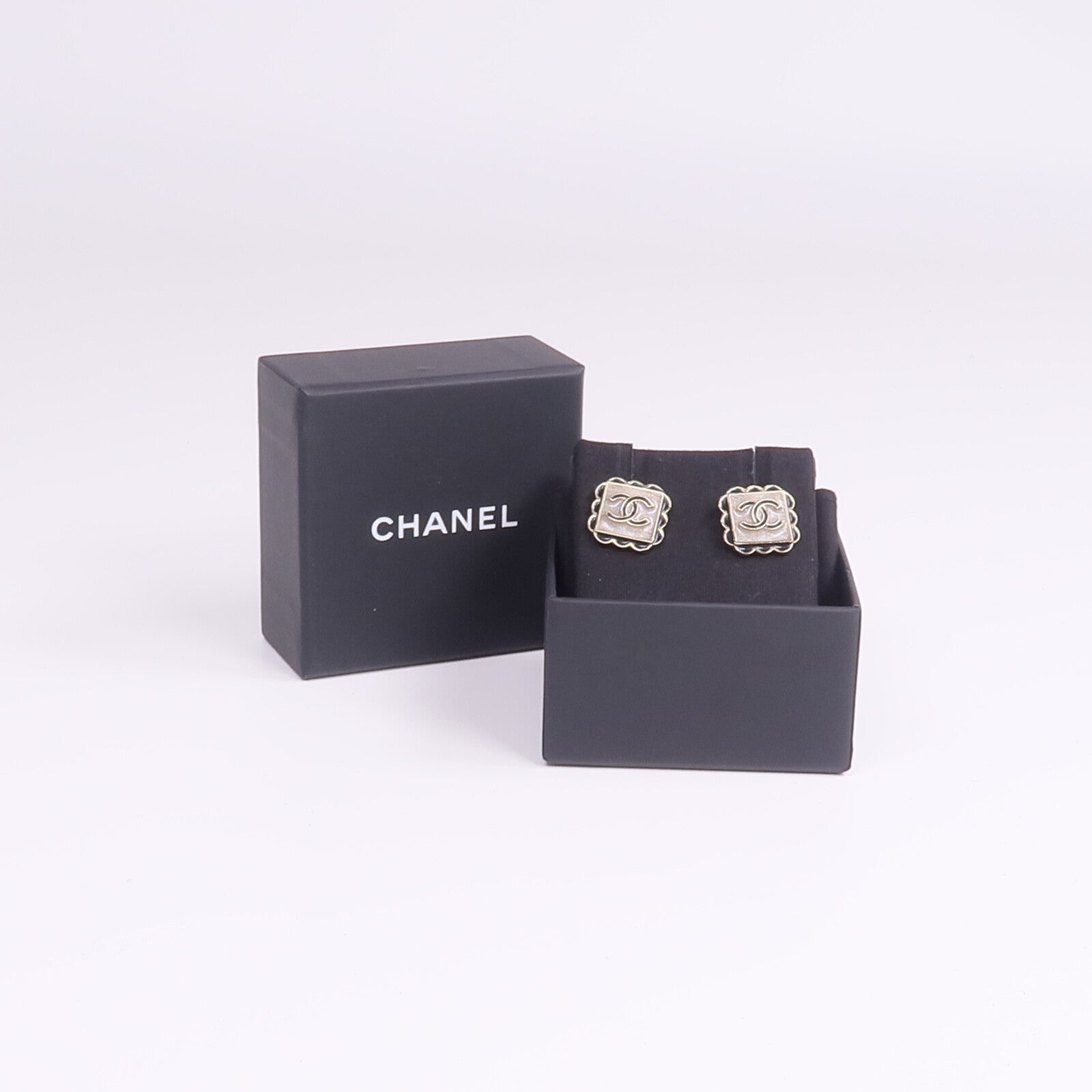 CHANEL PVC/金屬Earrings耳環
