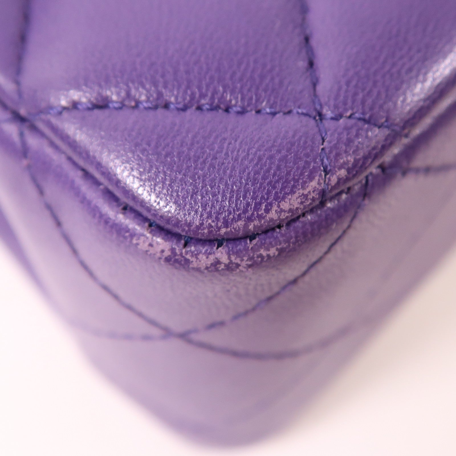 CHANEL 牛皮皮革Classic 25銀扣鏈帶肩背袋