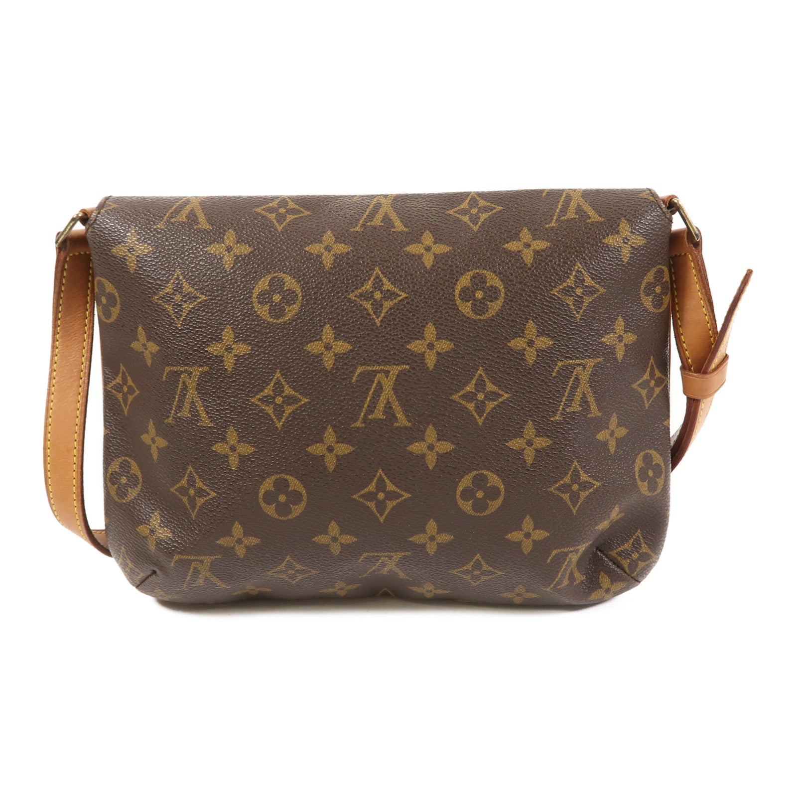 LOUIS VUITTON Monogram Musette Tango Long Shoulder金扣肩背袋