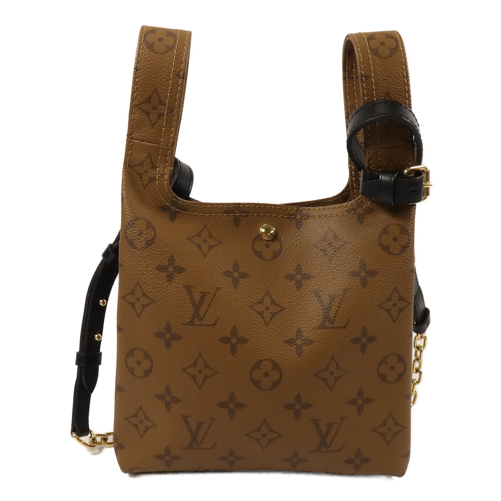 LOUIS VUITTON Monogram Reverse Atlantis BB手挽肩背兩用袋