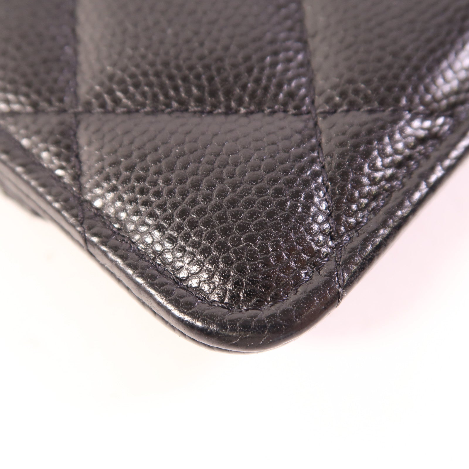 CHANEL 牛皮皮革Card Case金扣卡片套