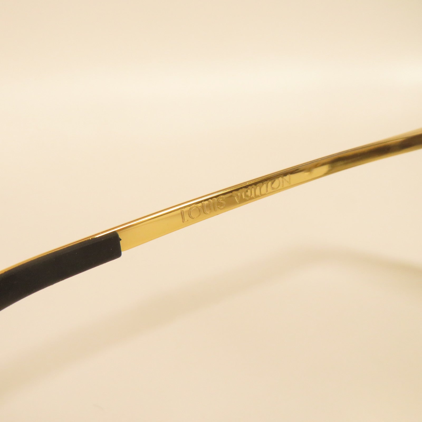 LOUIS VUITTON 【激減優惠】金屬/PVC Sunglasses太陽眼鏡啡色/金色