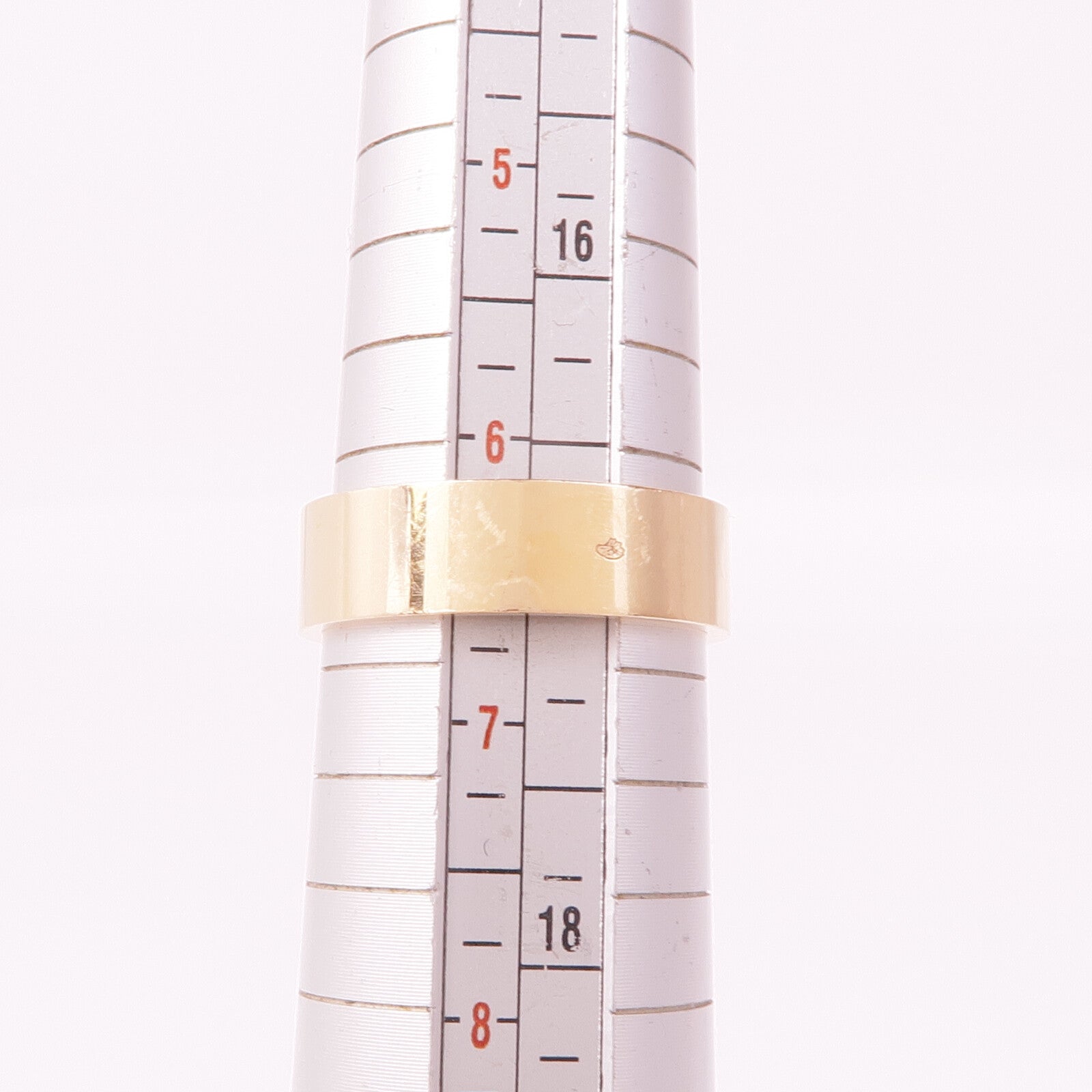 HERMES 18K玫瑰金Diamond Ring鑽石戒指Hermes#53/US#6.25