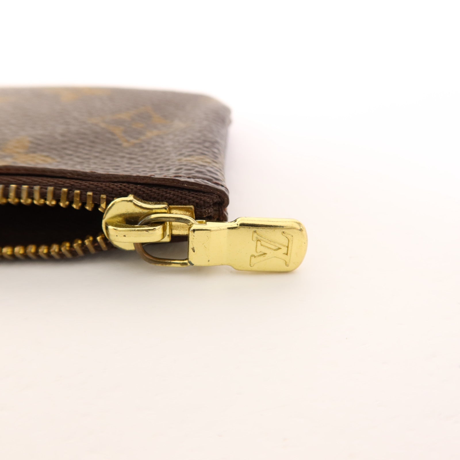LOUIS VUITTON Monogram Key Pouch金扣鎖匙包