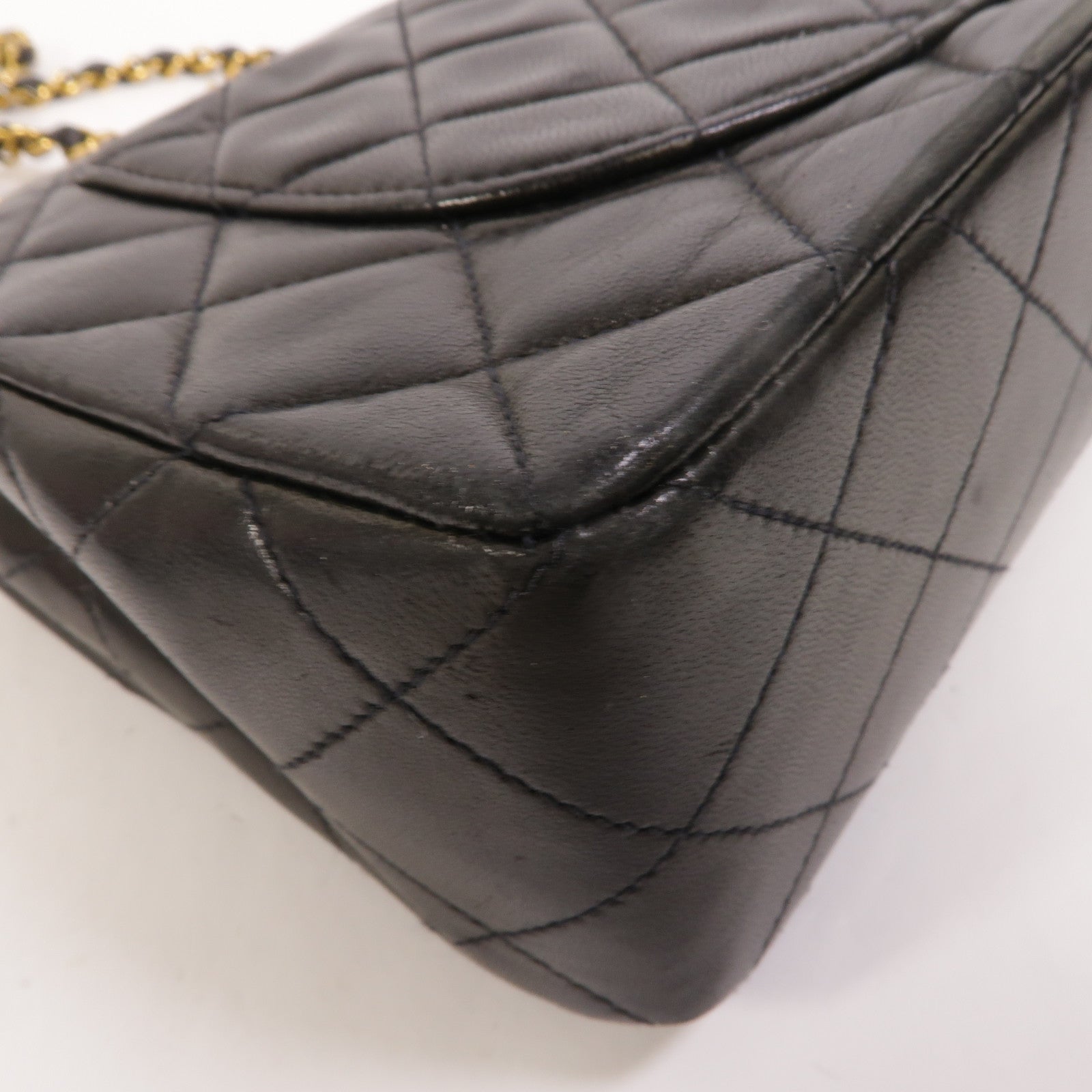 CHANEL 羊皮皮革Vintage Classic 23鏈帶肩背袋