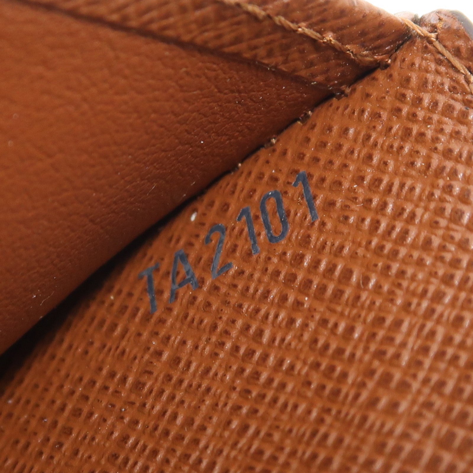 LOUIS VUITTON Monogram Joey Wallet金扣錢包啡色
