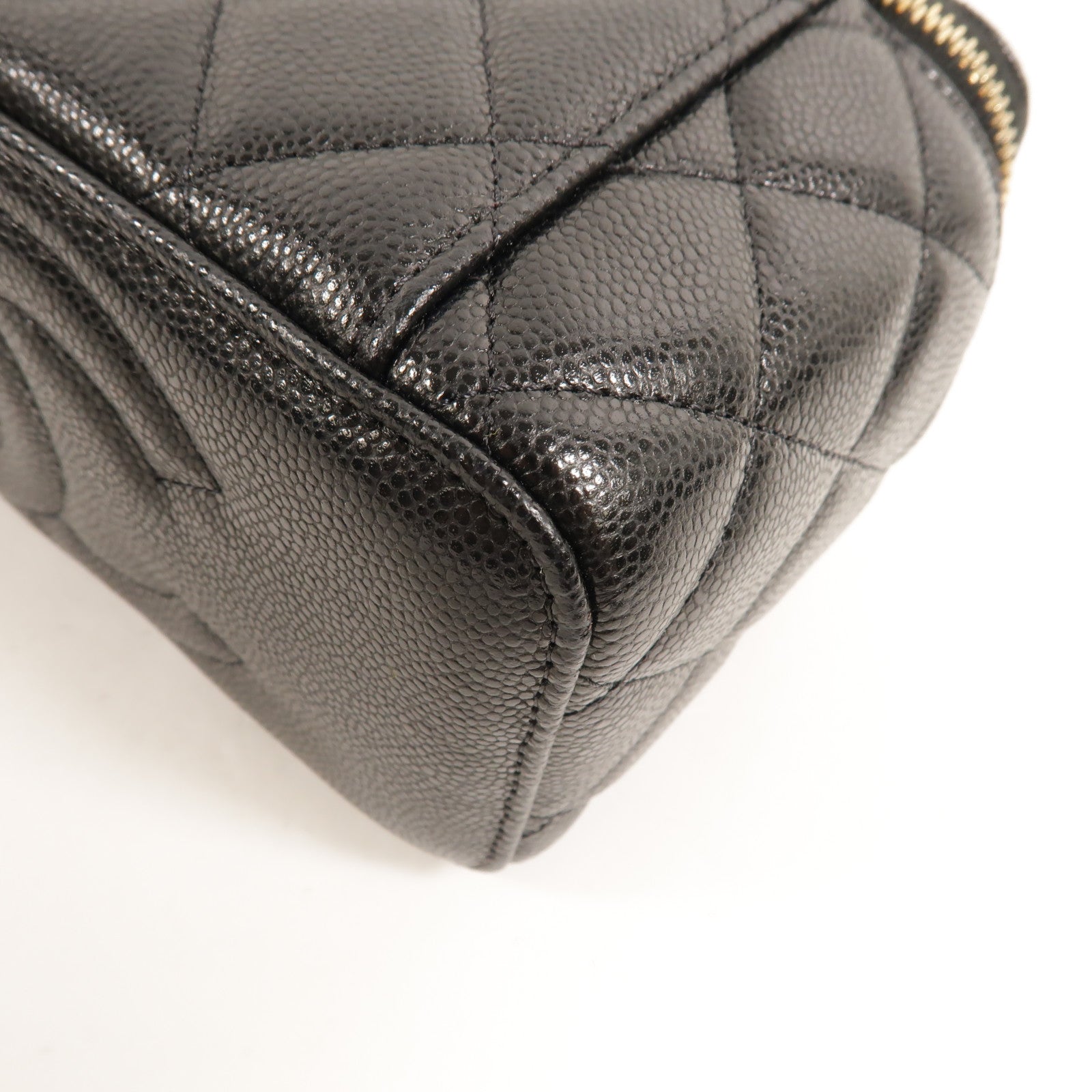 CHANEL 牛皮皮革Vanity Case Bag肩背袋