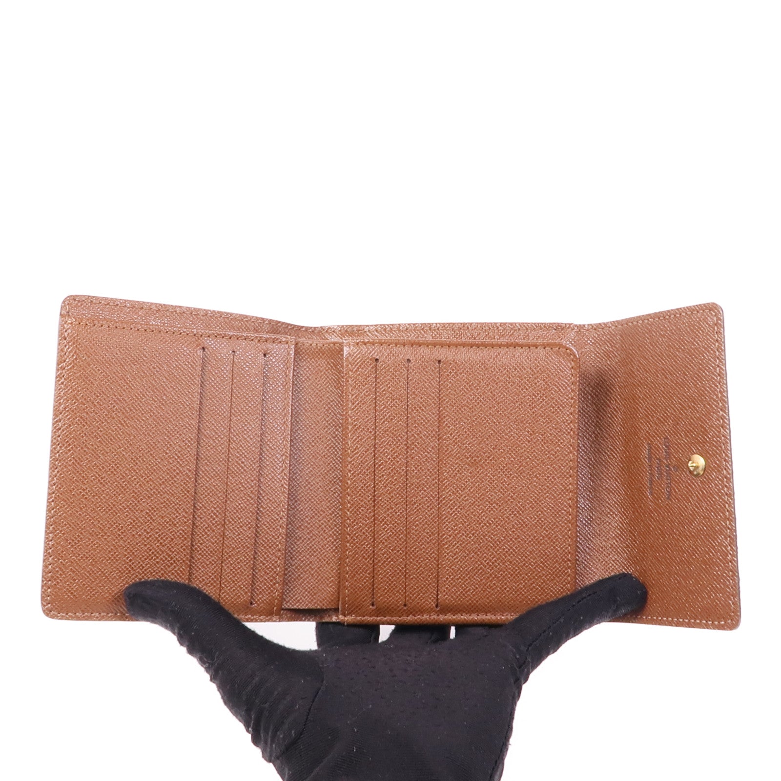 LOUIS VUITTON Monogram Portefeuille Elise Wallet金扣錢包