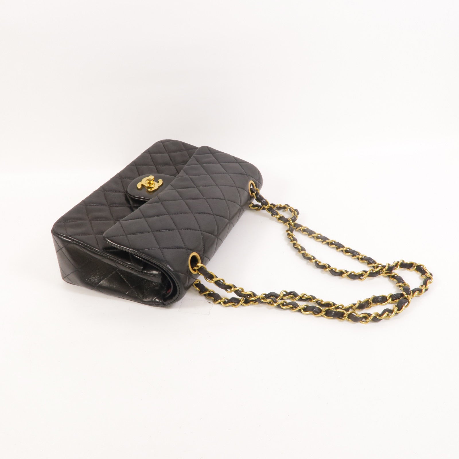 CHANEL 羊皮皮革Vintage Classic 23鏈帶肩背袋