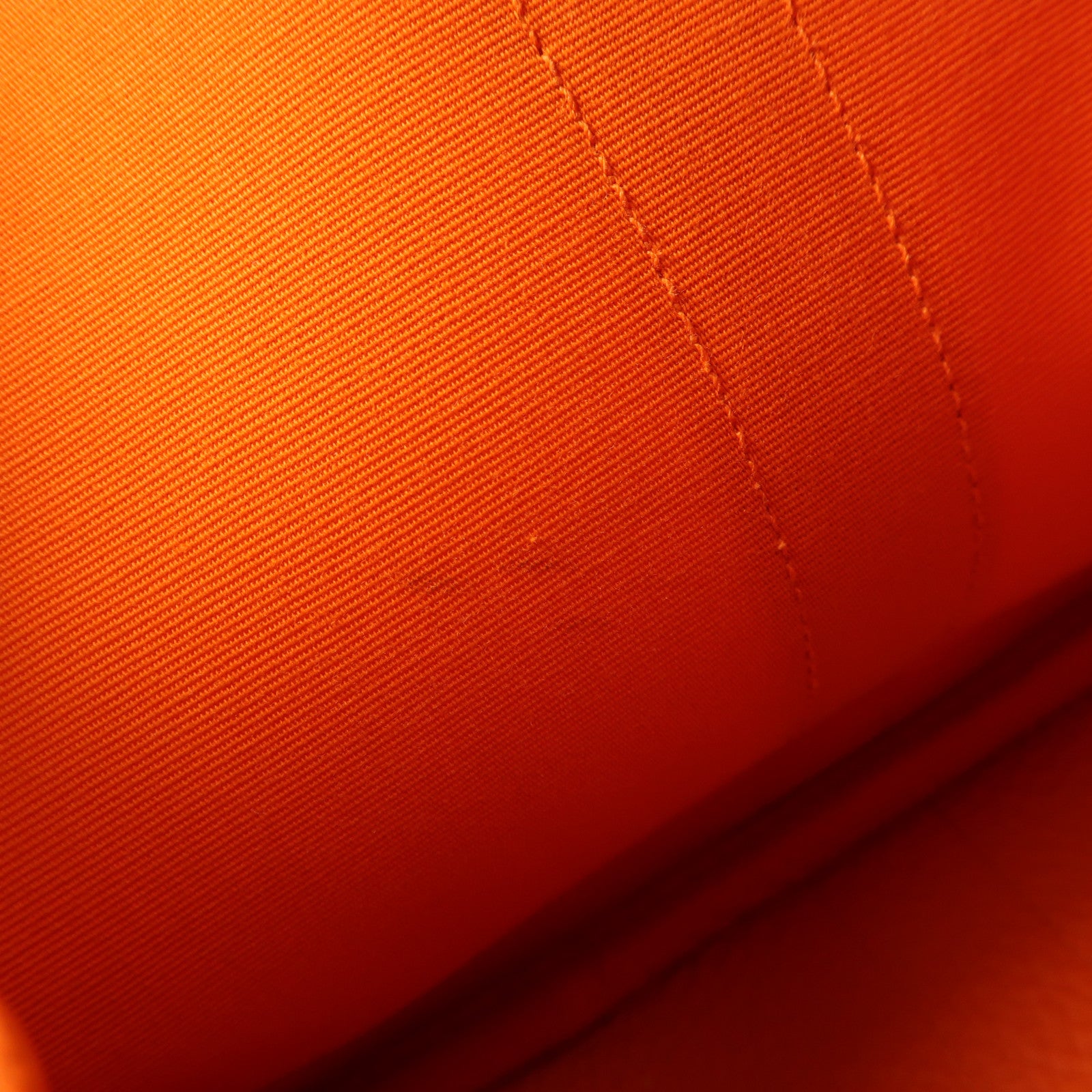 HERMES PHW Garden Party TPM Tote Bag Canvas Orange