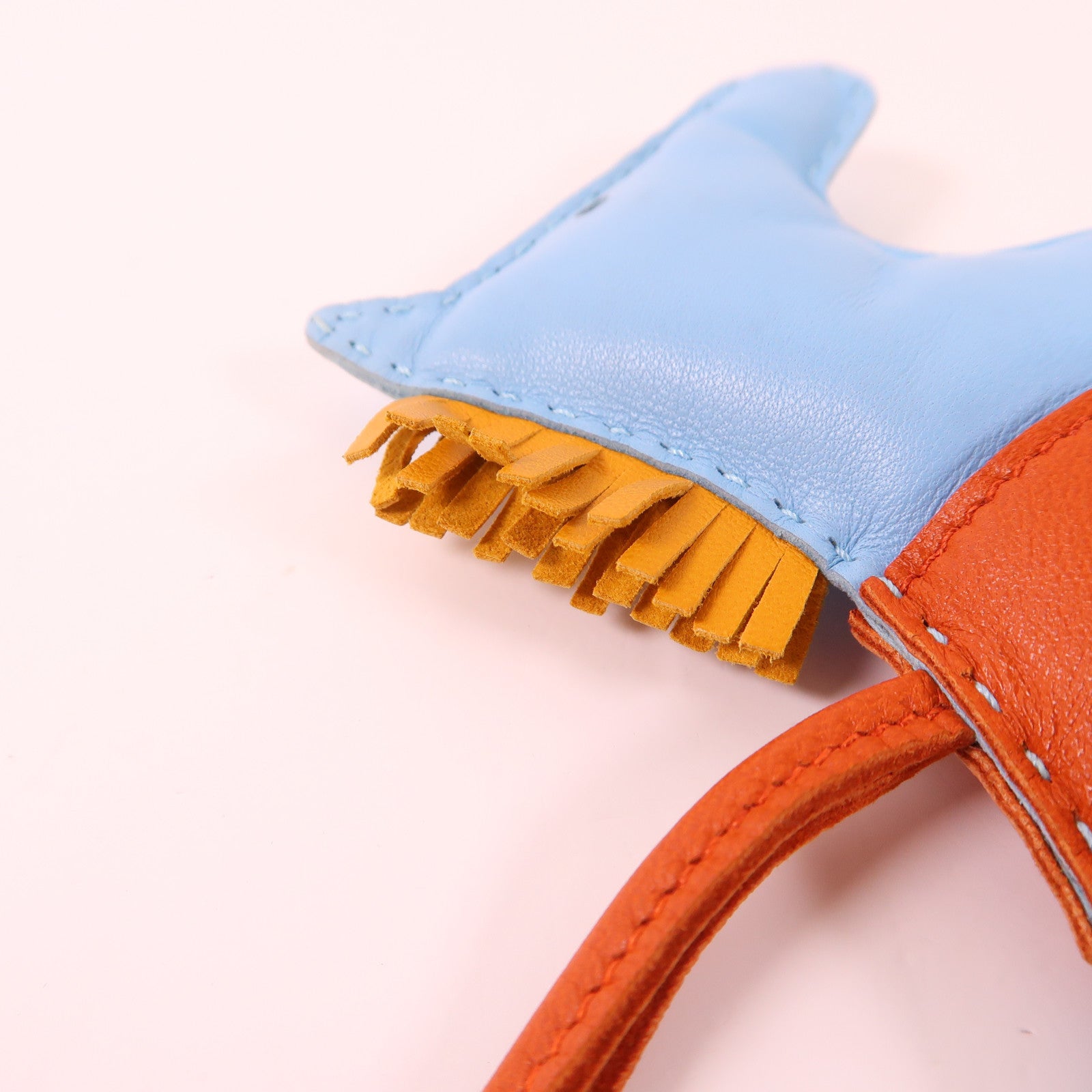 HERMES Milo皮革Rodeo GM掛飾