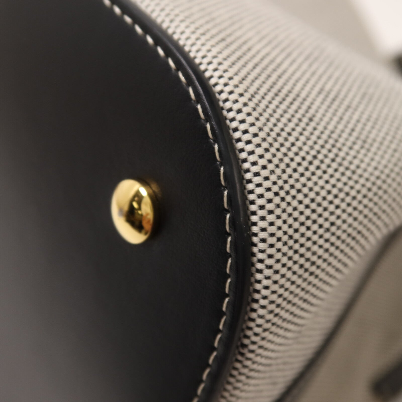 BURBERRY 帆布Small Peggy Bucket Bag手挽肩背兩用袋