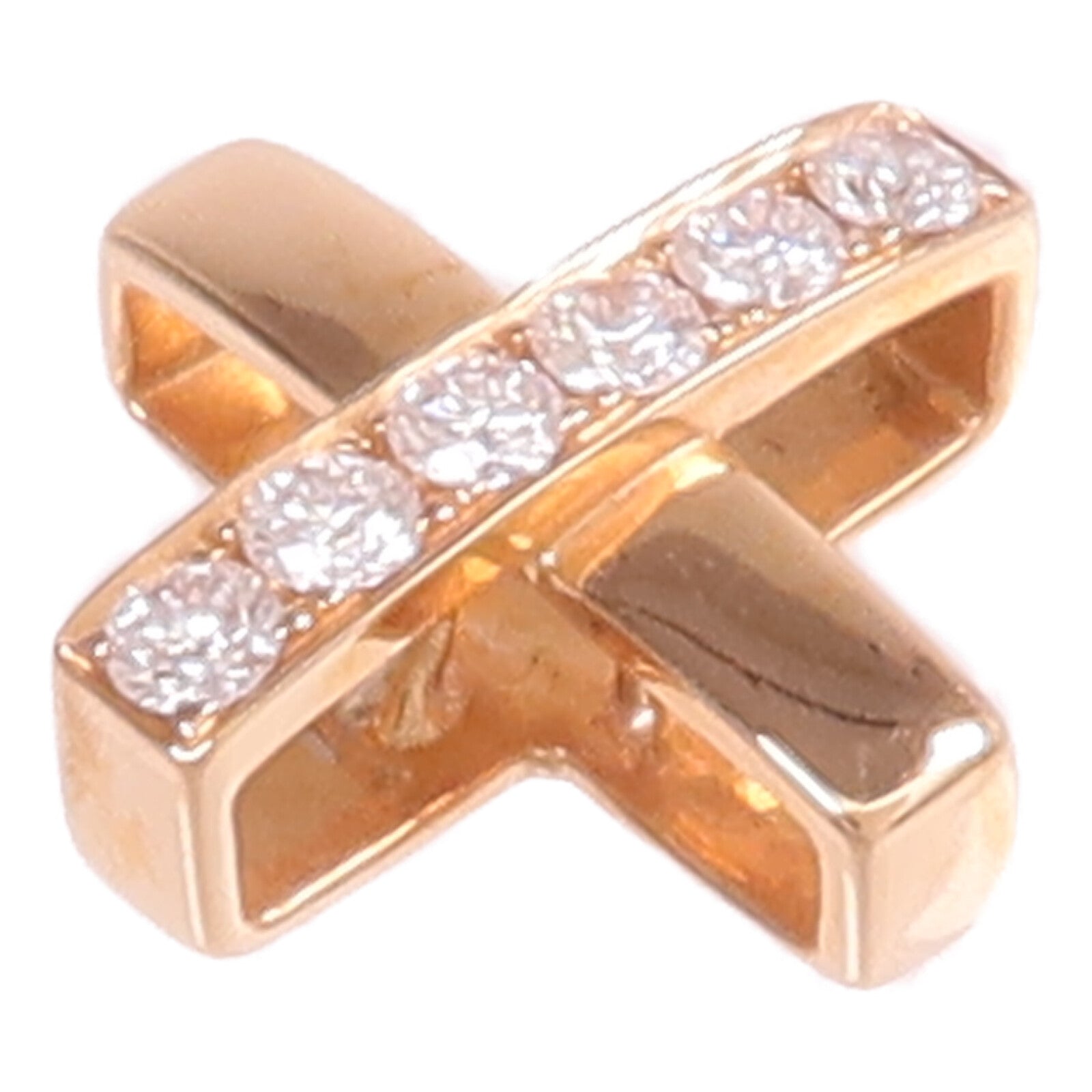 JEWELRY 【激減優惠】18K玫瑰金Diamond Pendant Top鑽石吊墜