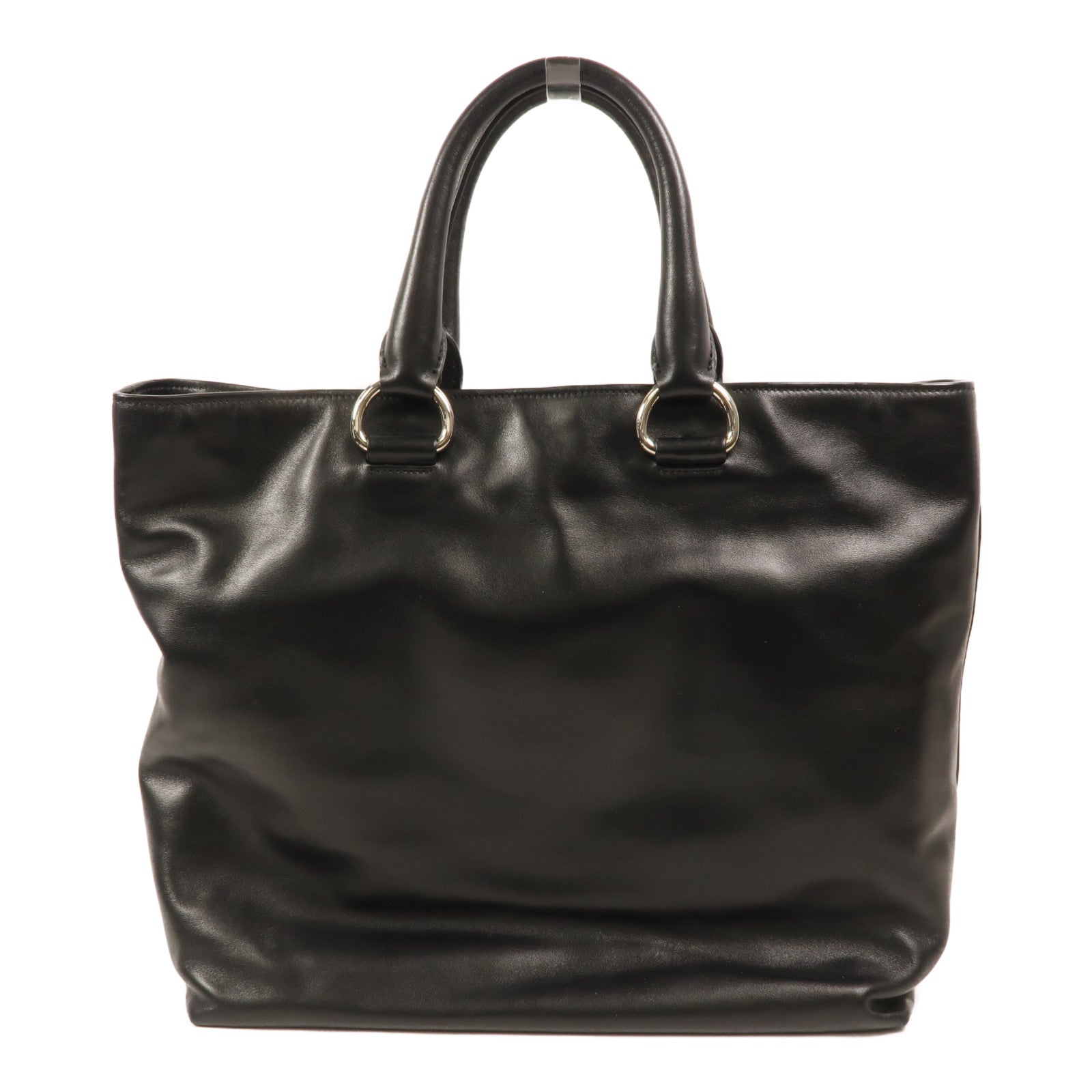 PRADA 牛皮皮革Convertible Shopping手挽肩背兩用袋