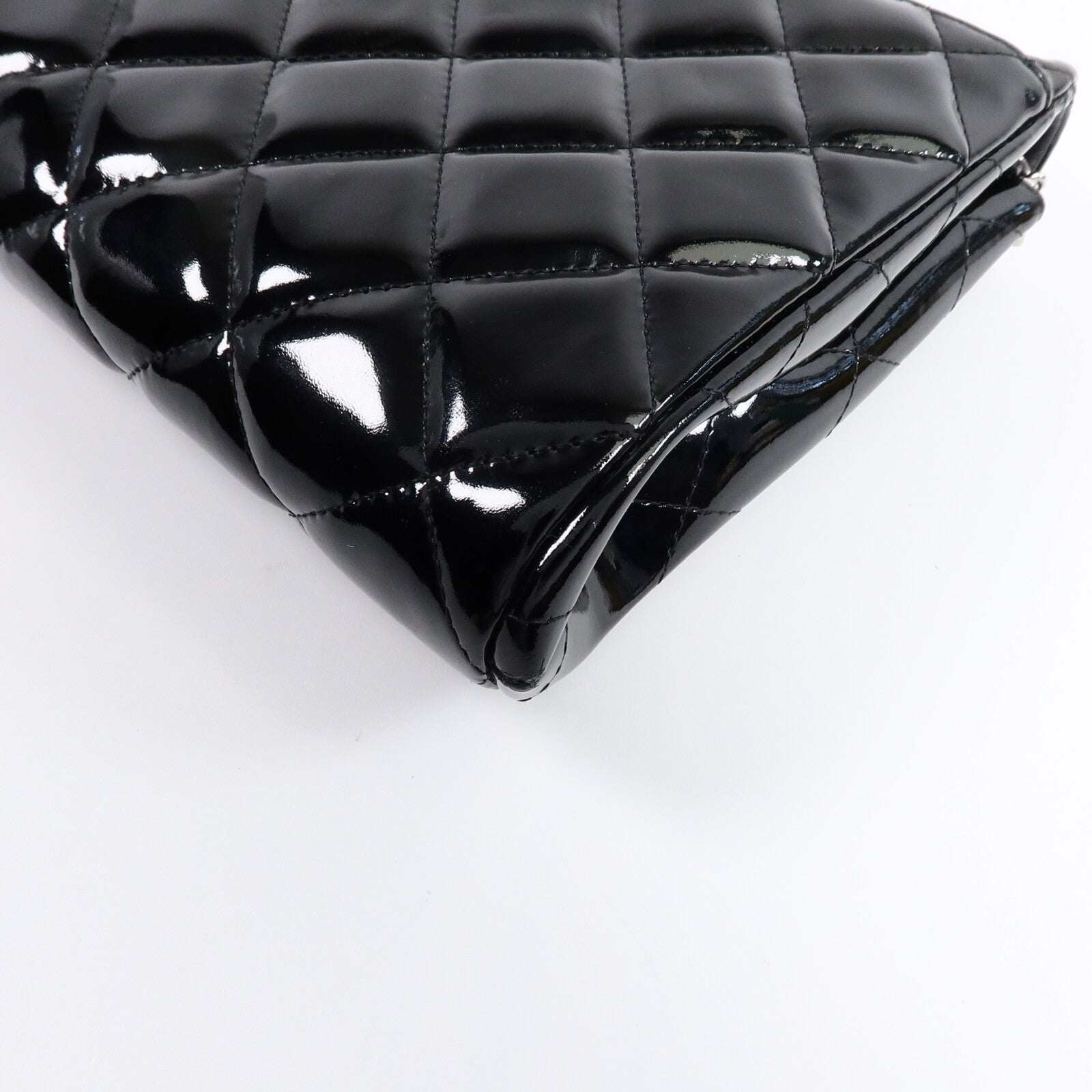 CHANEL 漆皮皮革Timeless鏈帶肩背袋