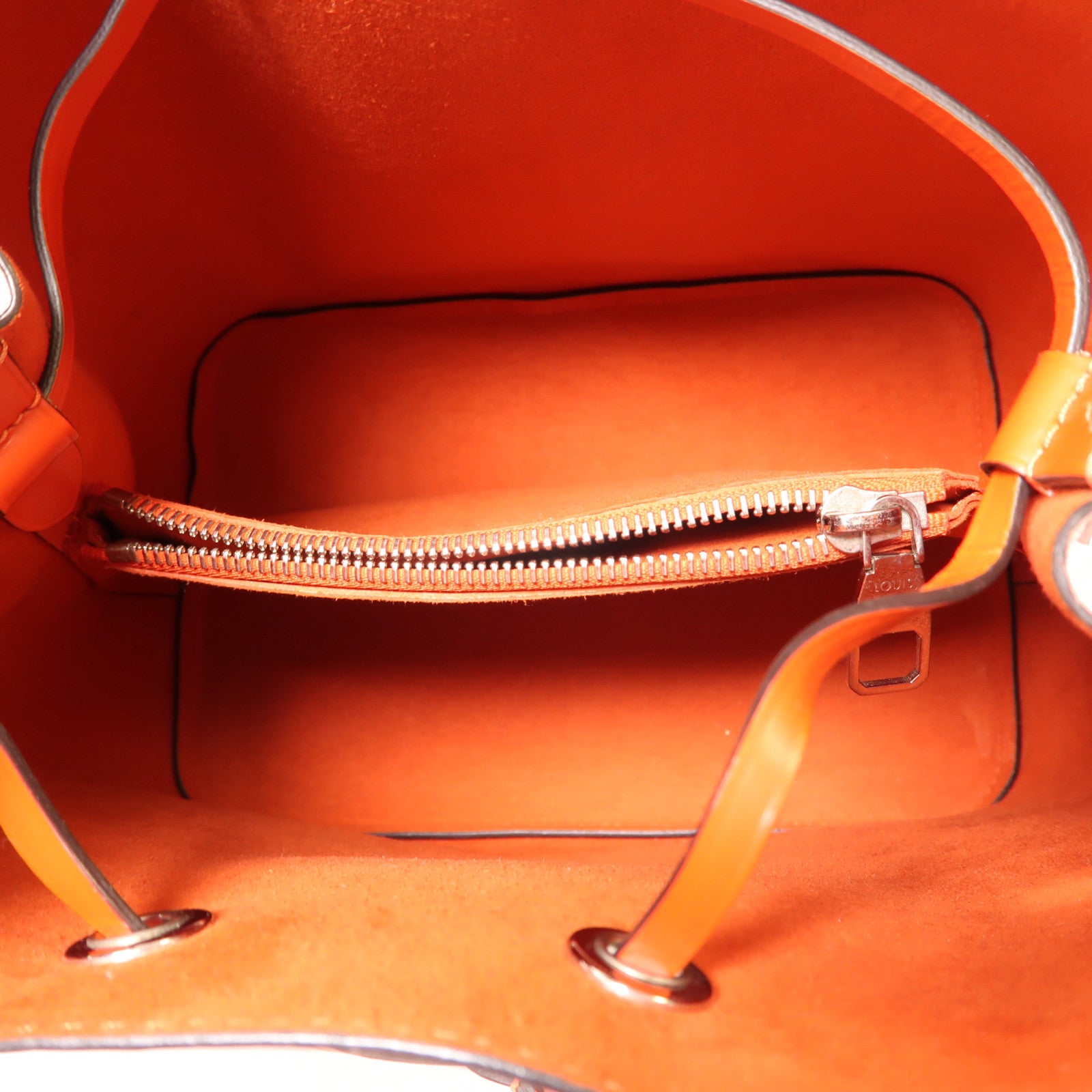 LOUIS VUITTON Epi NeoNoe銀扣肩背袋粉紅色/紅色
