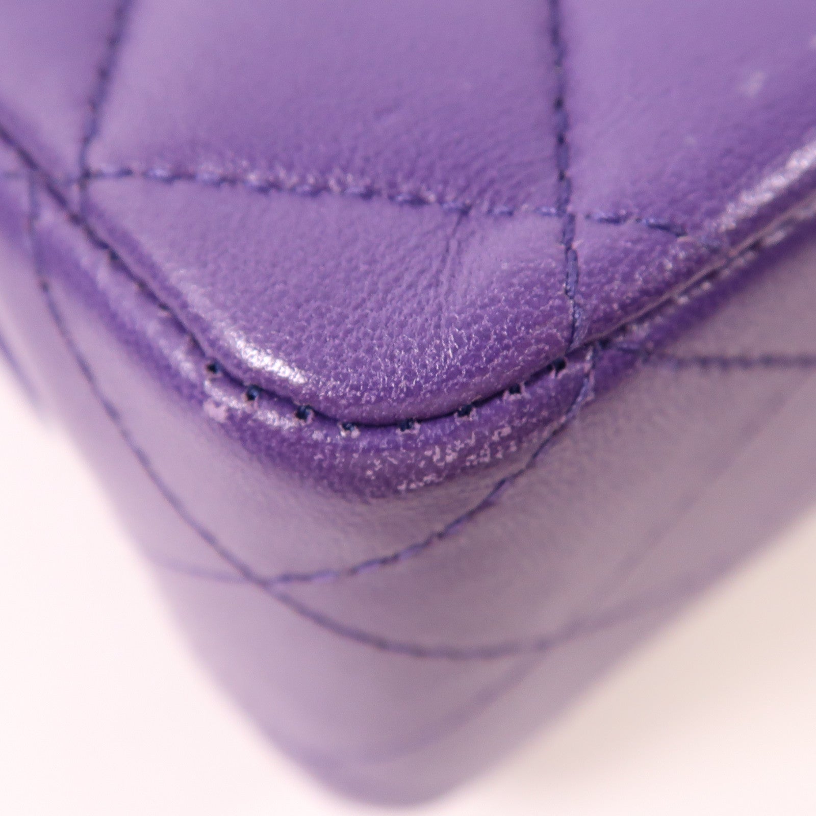 CHANEL 牛皮皮革Classic 25銀扣鏈帶肩背袋