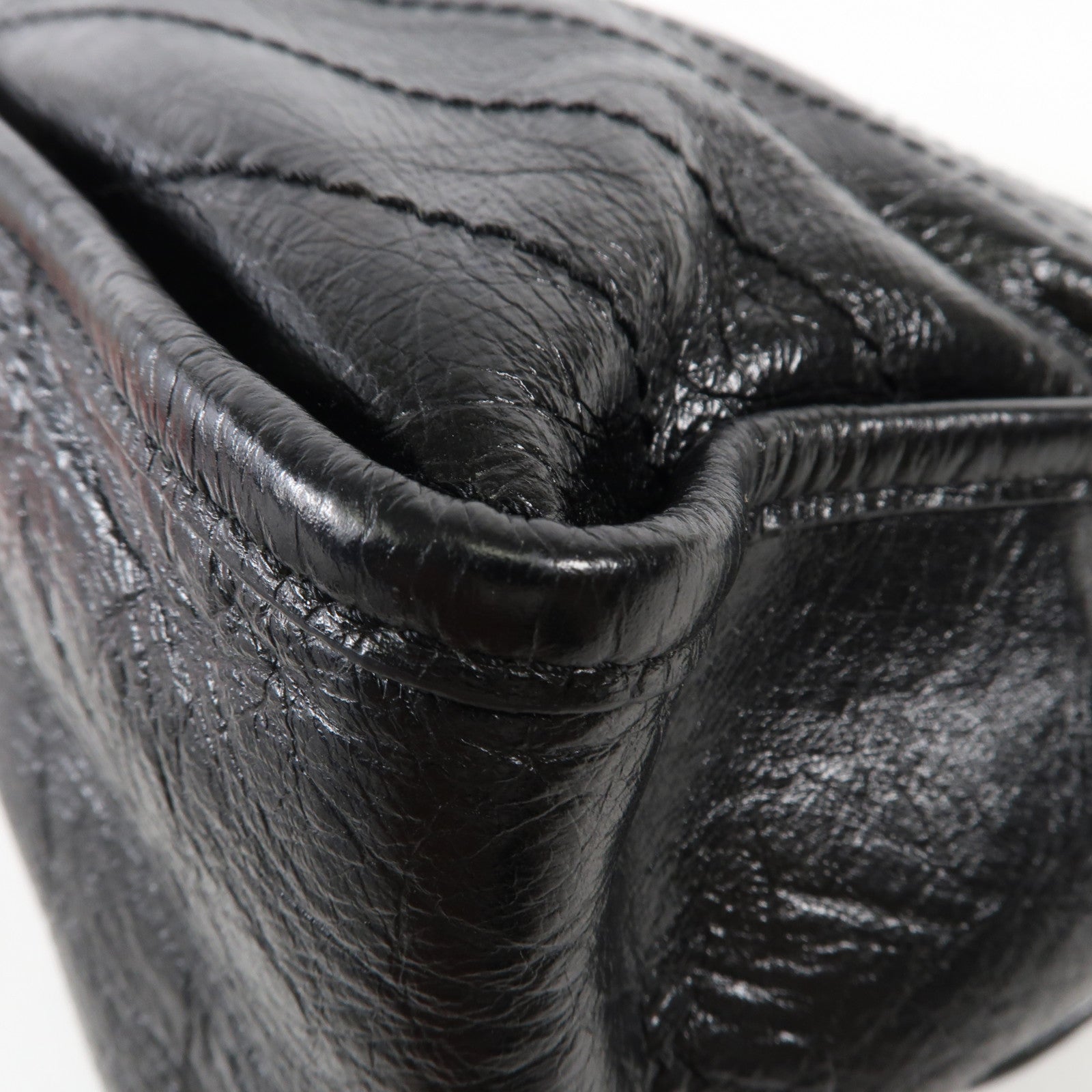 SAINT LAURENT 牛皮皮革Niki Medium銀扣肩背袋