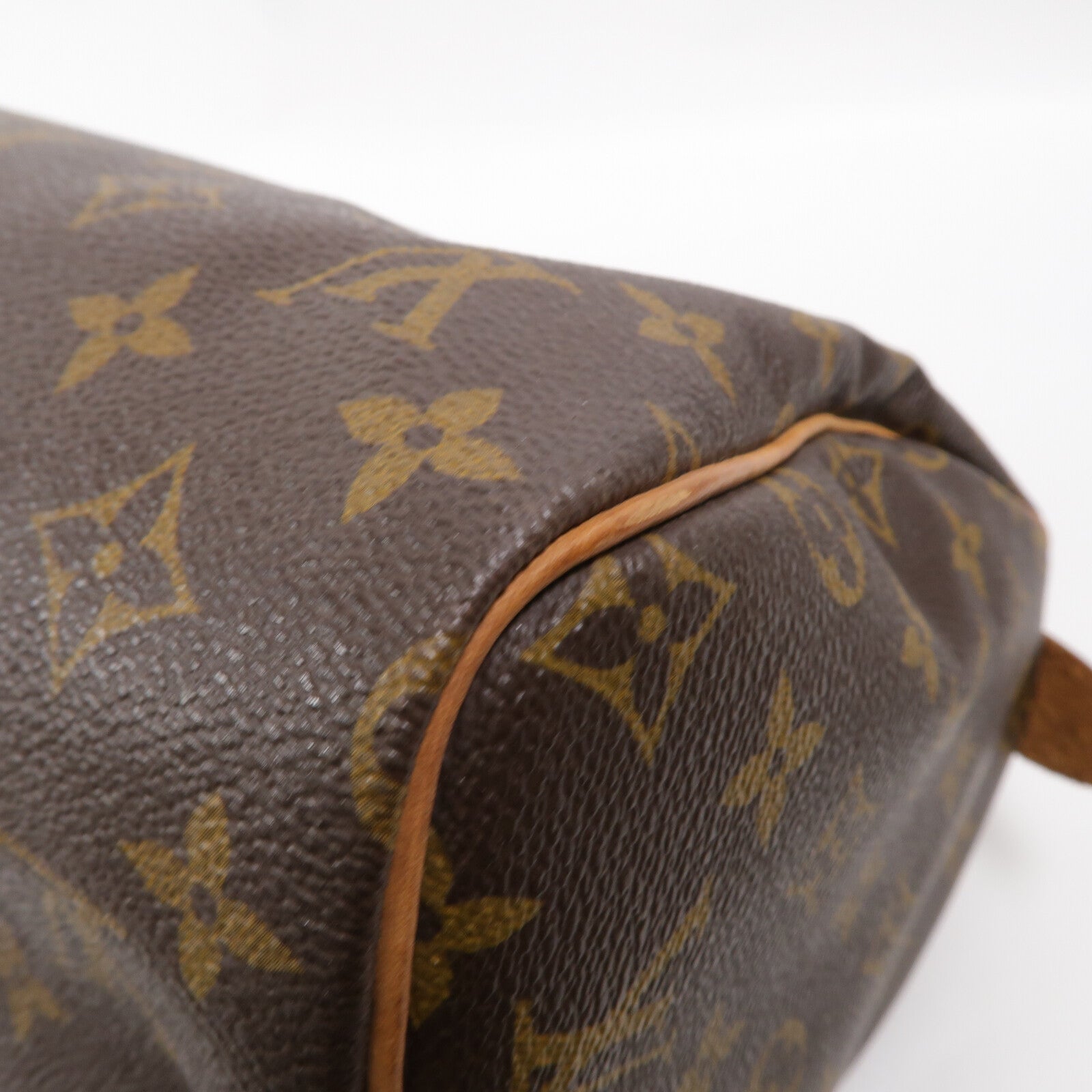 LOUIS VUITTON Monogram Speedy 30金扣手挽袋