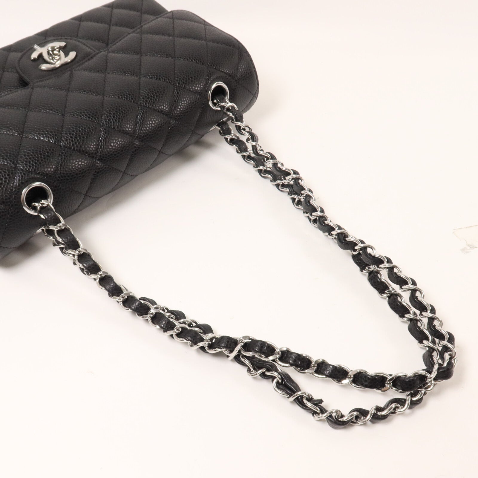 CHANEL 牛皮皮革Classic 23鏈帶肩背袋