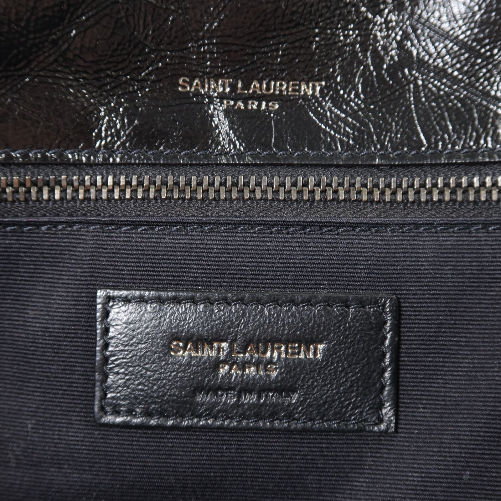 SAINT LAURENT 牛皮皮革Niki Medium銀扣鏈帶肩背袋