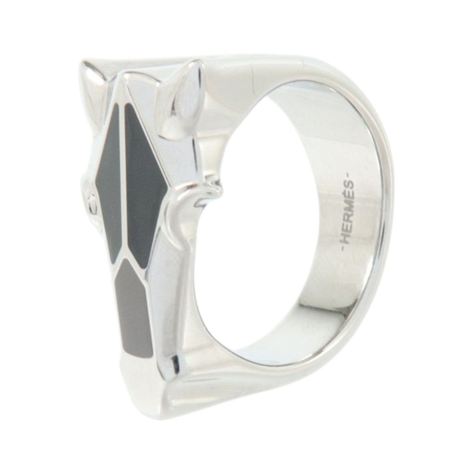 HERMES 金屬Destrier Ring戒指