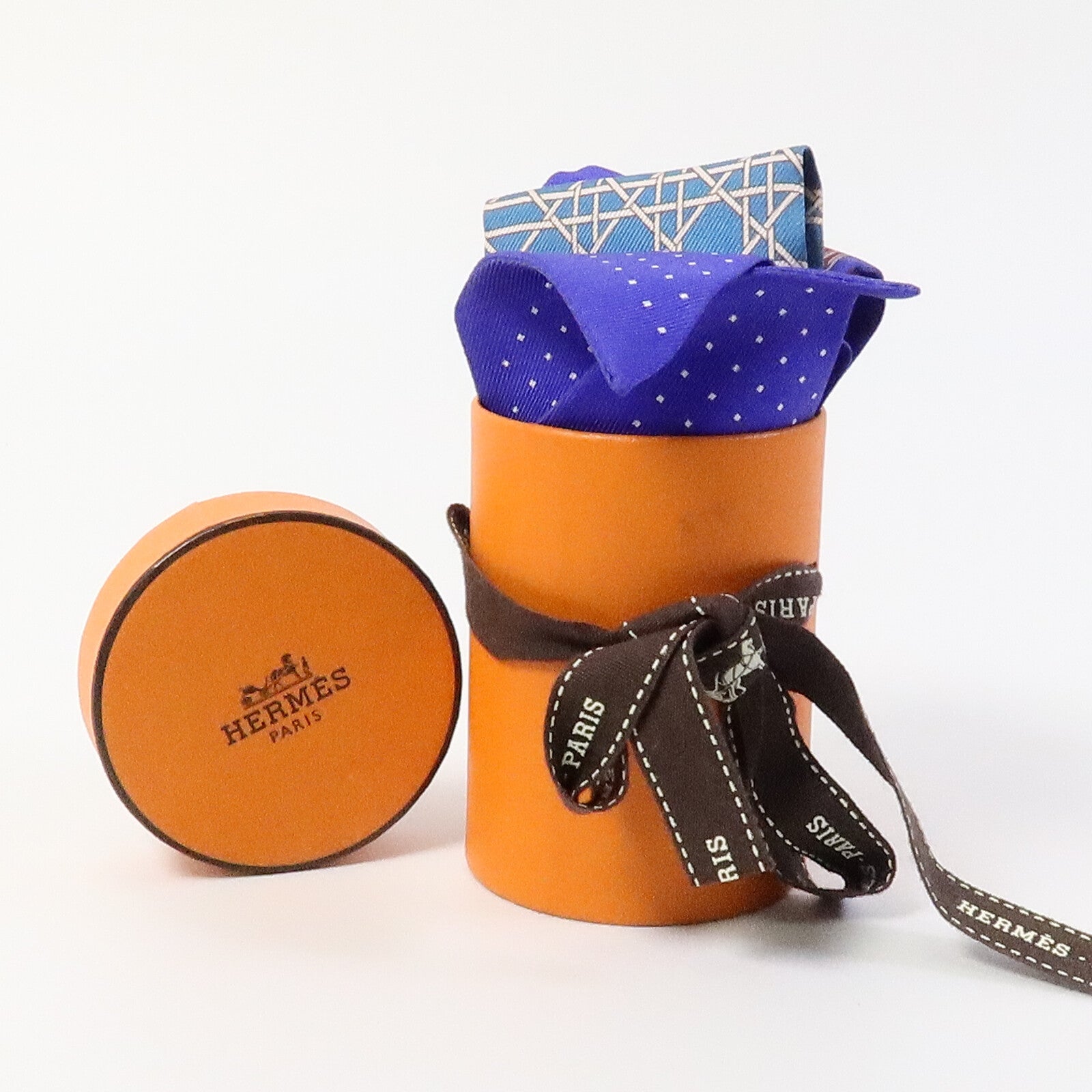 HERMES 絲質Twilly絲巾