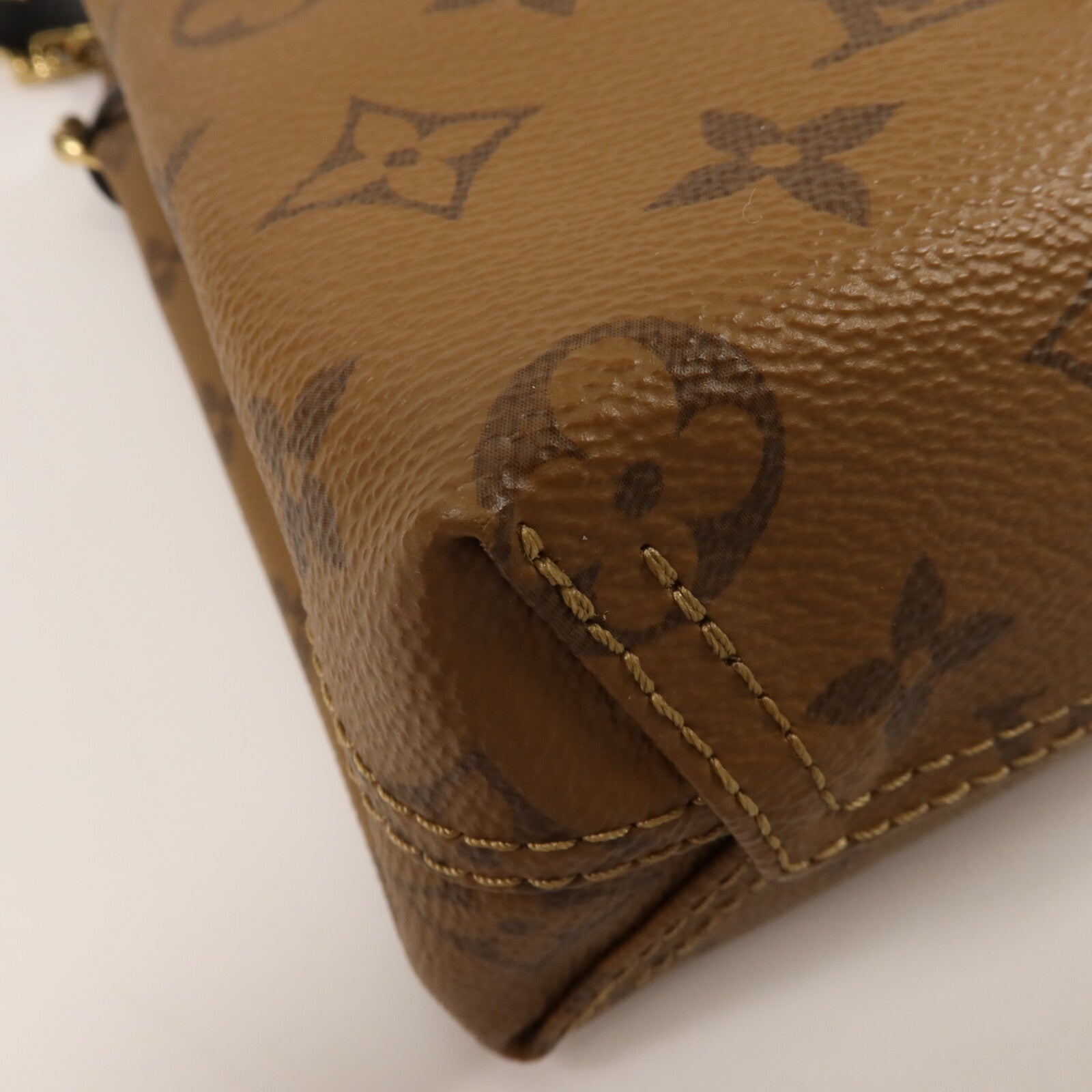 LOUIS VUITTON Monogram Reverse Atlantis BB手挽肩背兩用袋