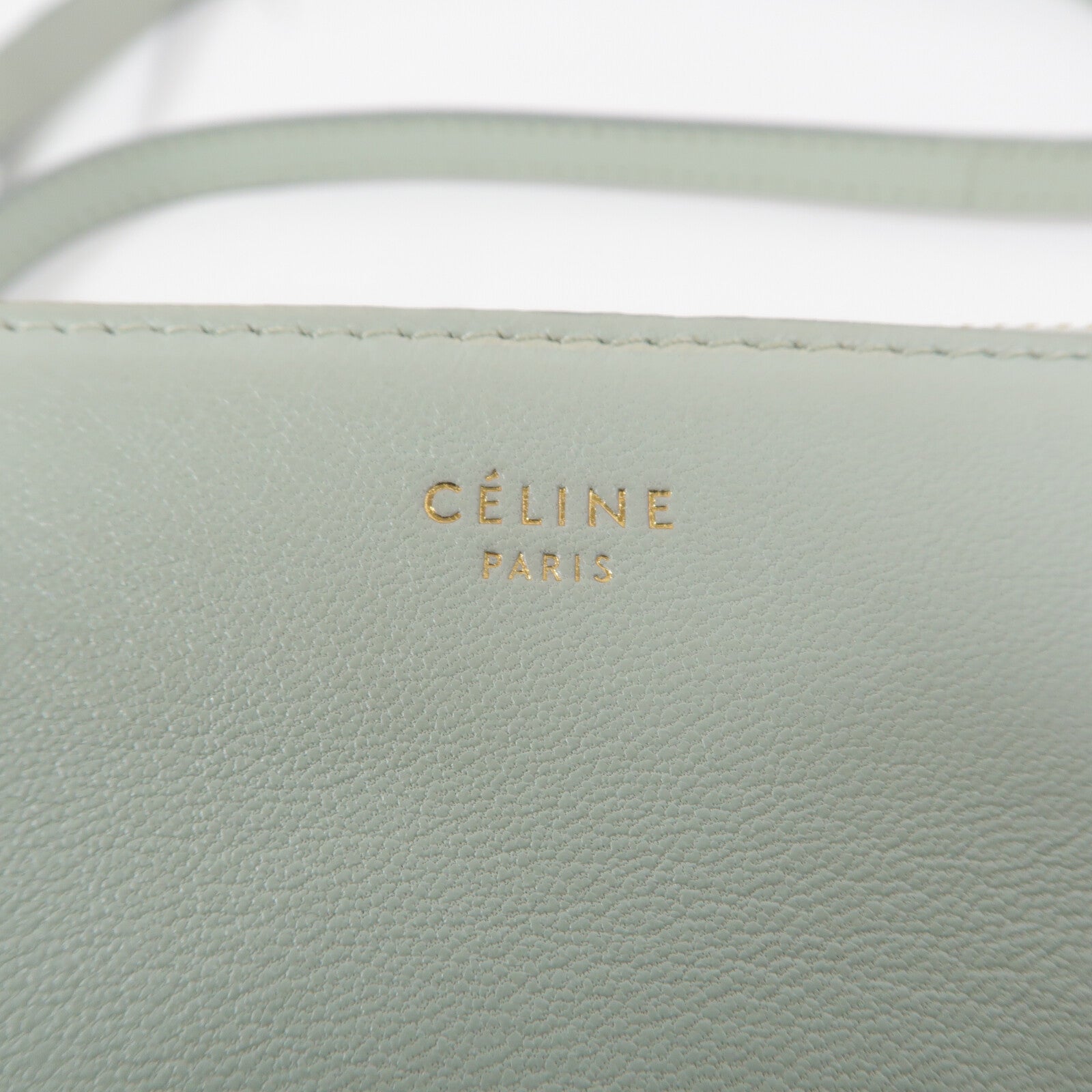 CELINE 羊皮皮革Trio Small肩背袋