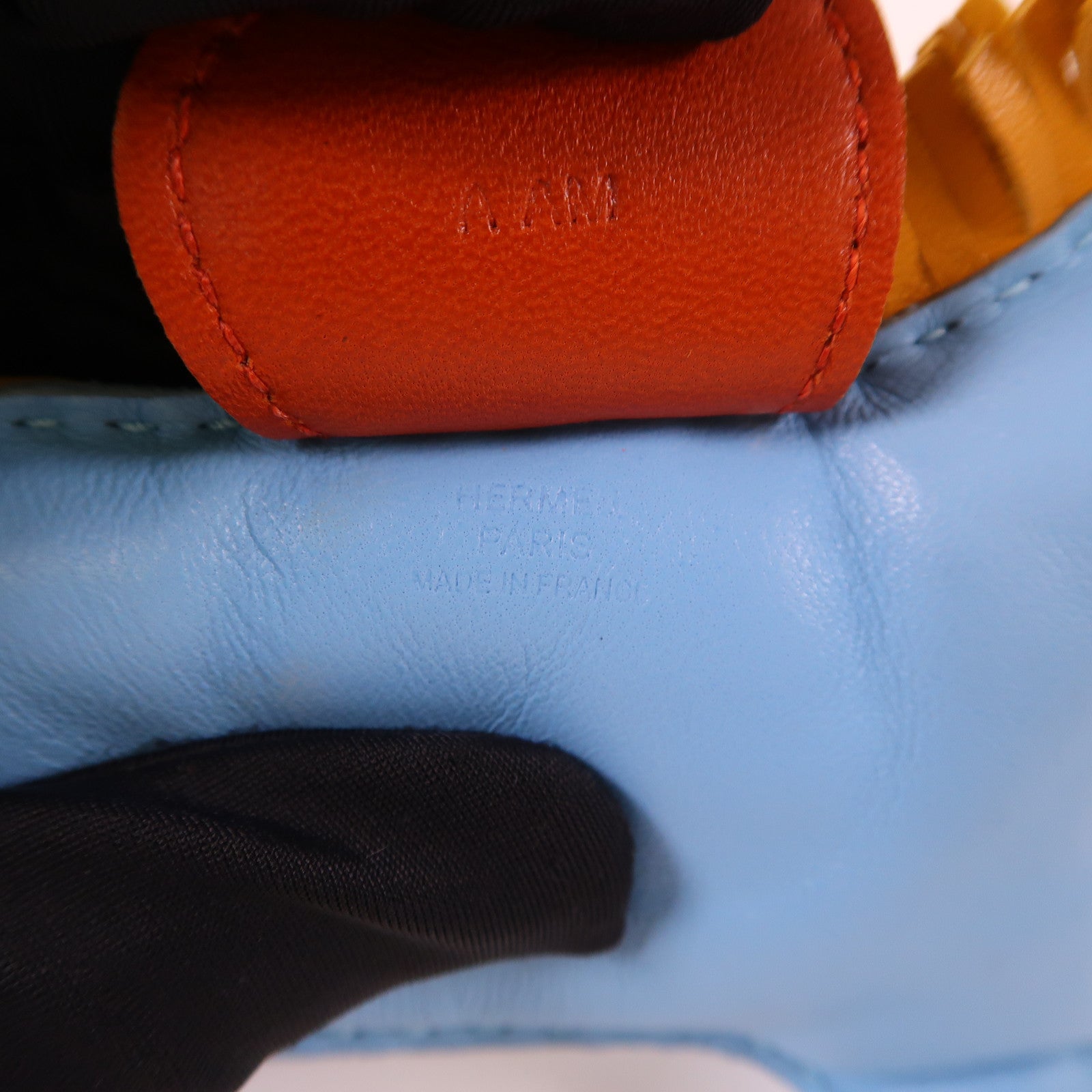 HERMES Milo皮革Rodeo GM掛飾