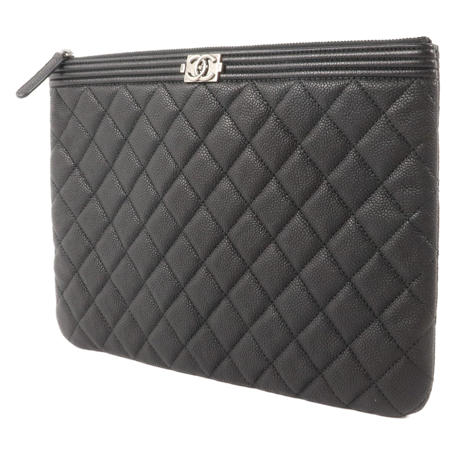 CHANEL 牛皮皮革Boy Chanel Clutch Bag手拿包
