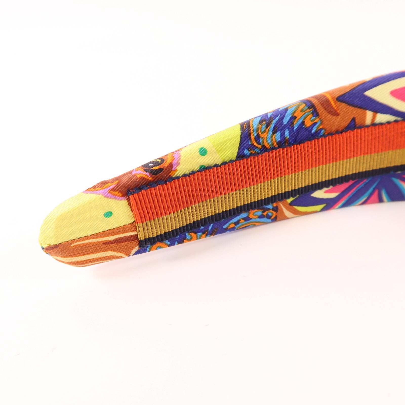 HERMES Hair Band Accessories Silk Multicolor