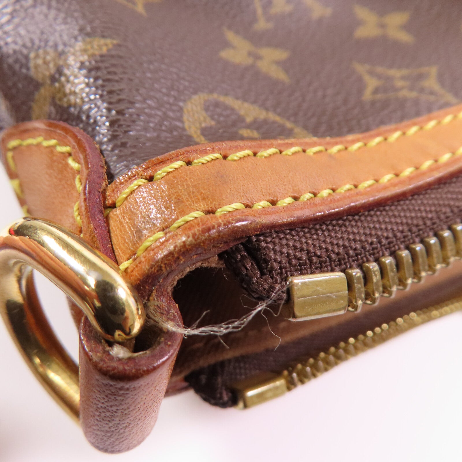 LOUIS VUITTON Monogram Palermo PM金扣手挽肩背兩用袋