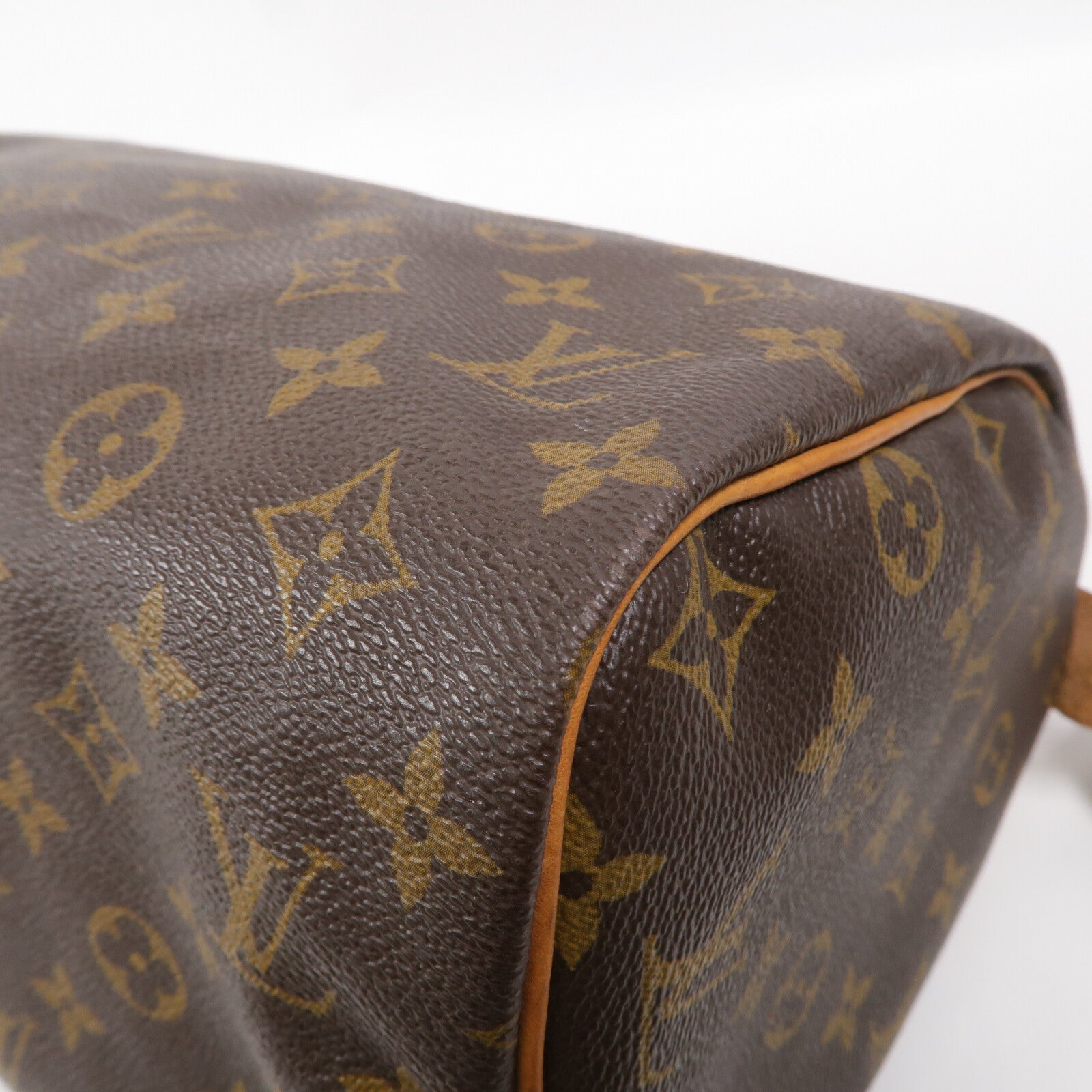 LOUIS VUITTON Monogram Speedy 30金扣手挽袋