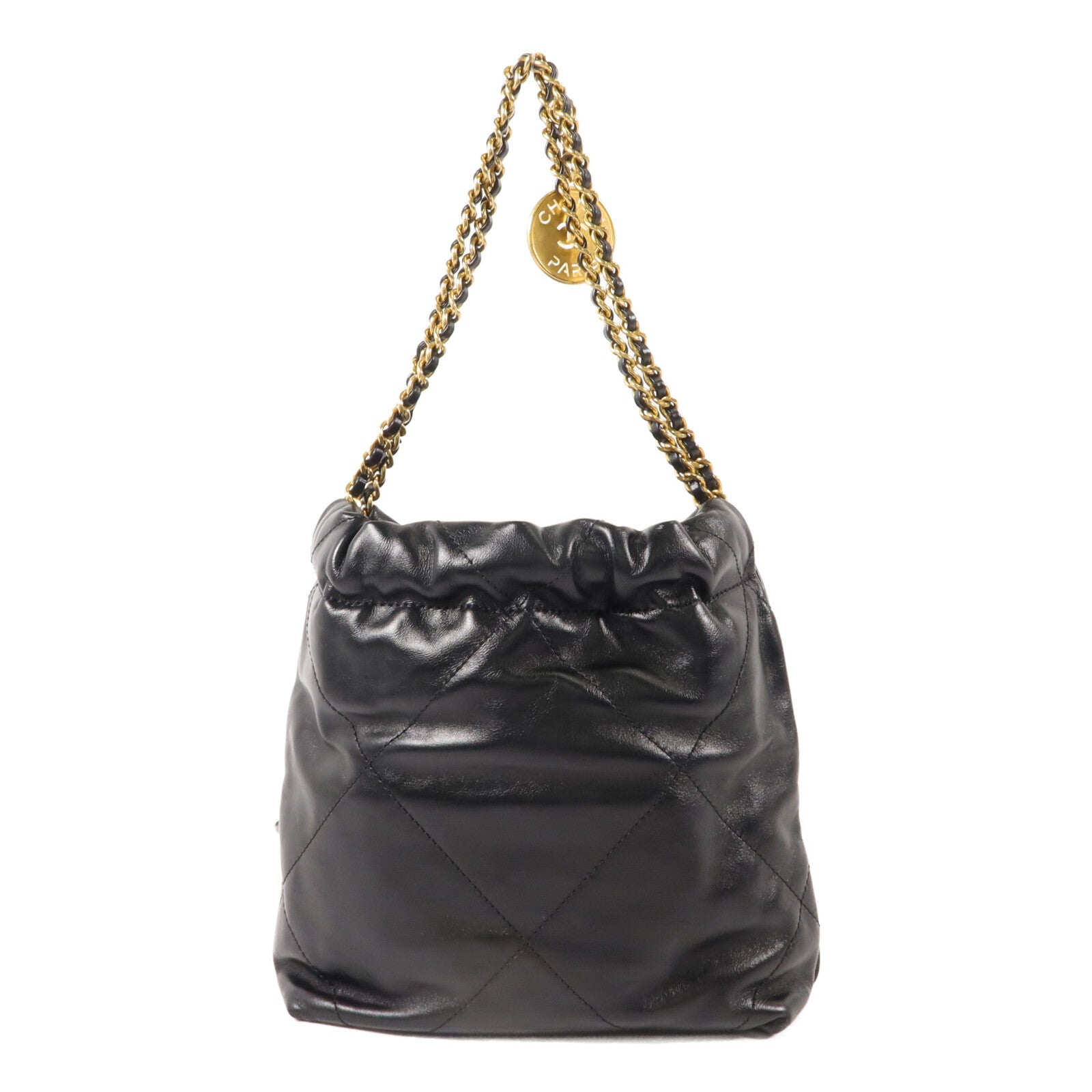 CHANEL 牛皮皮革Chanel 22 Mini手挽肩背兩用袋