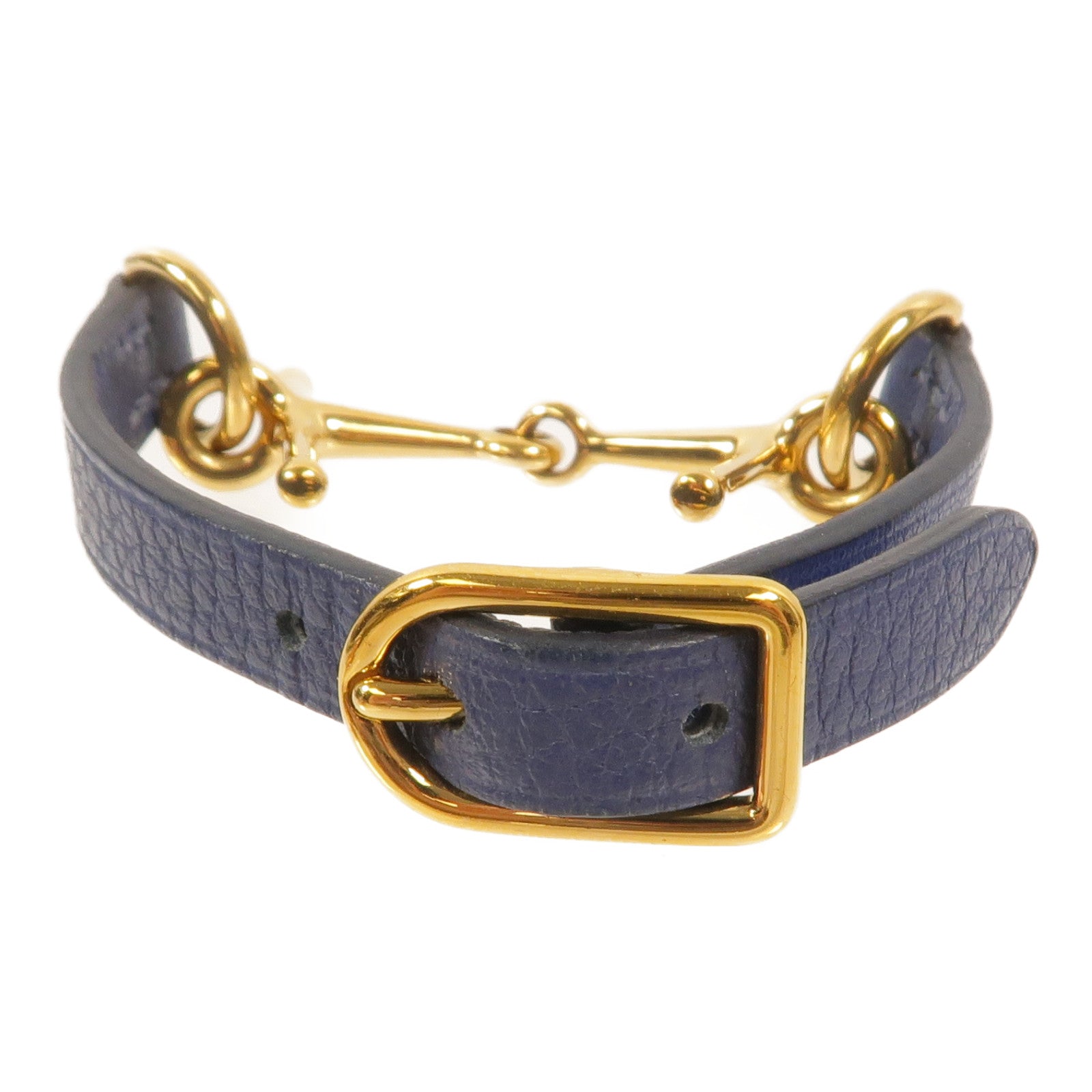 HERMES 羊皮皮革Mors Bracelet手鏈